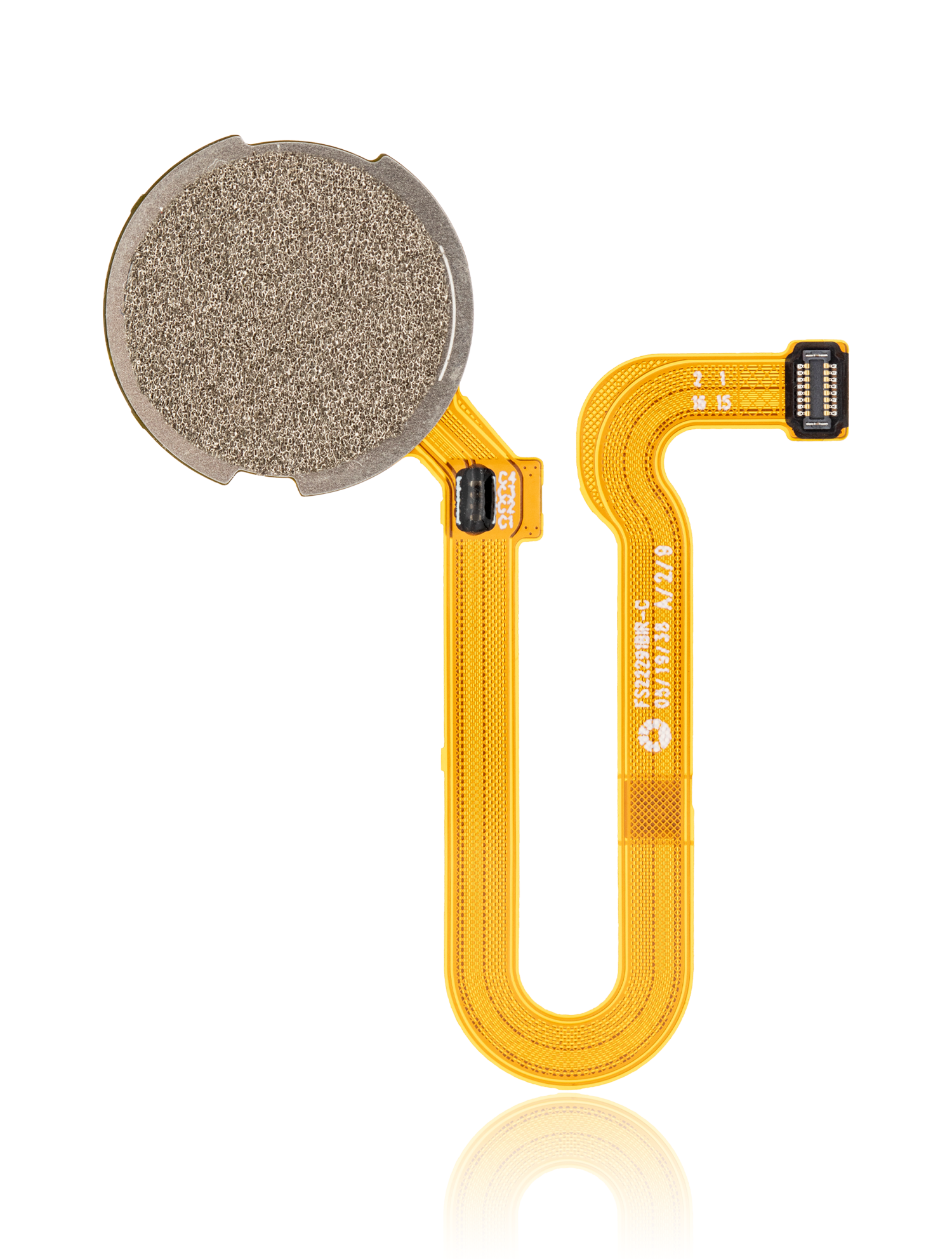 Fingerprint Reader With Flex Cable For Motorola One Hyper (XT2027 / 2020) (Dark Amber) - Motorola replacement part - product image 3 - SKU 107082023412