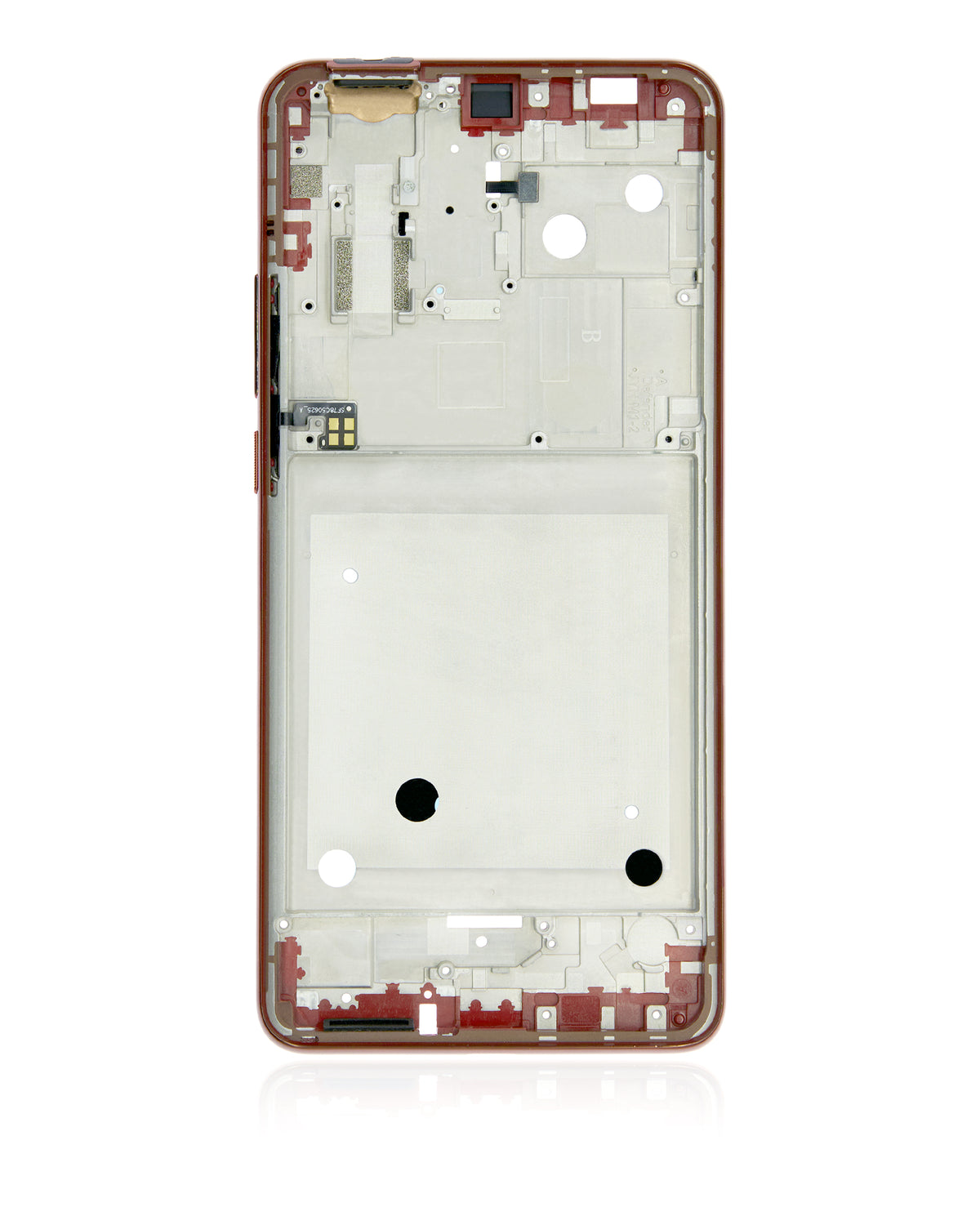Mid-Frame Housing For Motorola One Hyper (XT2027 / 2020) (Dark Amber) - Motorola replacement part - product image 9 - SKU 107082023421