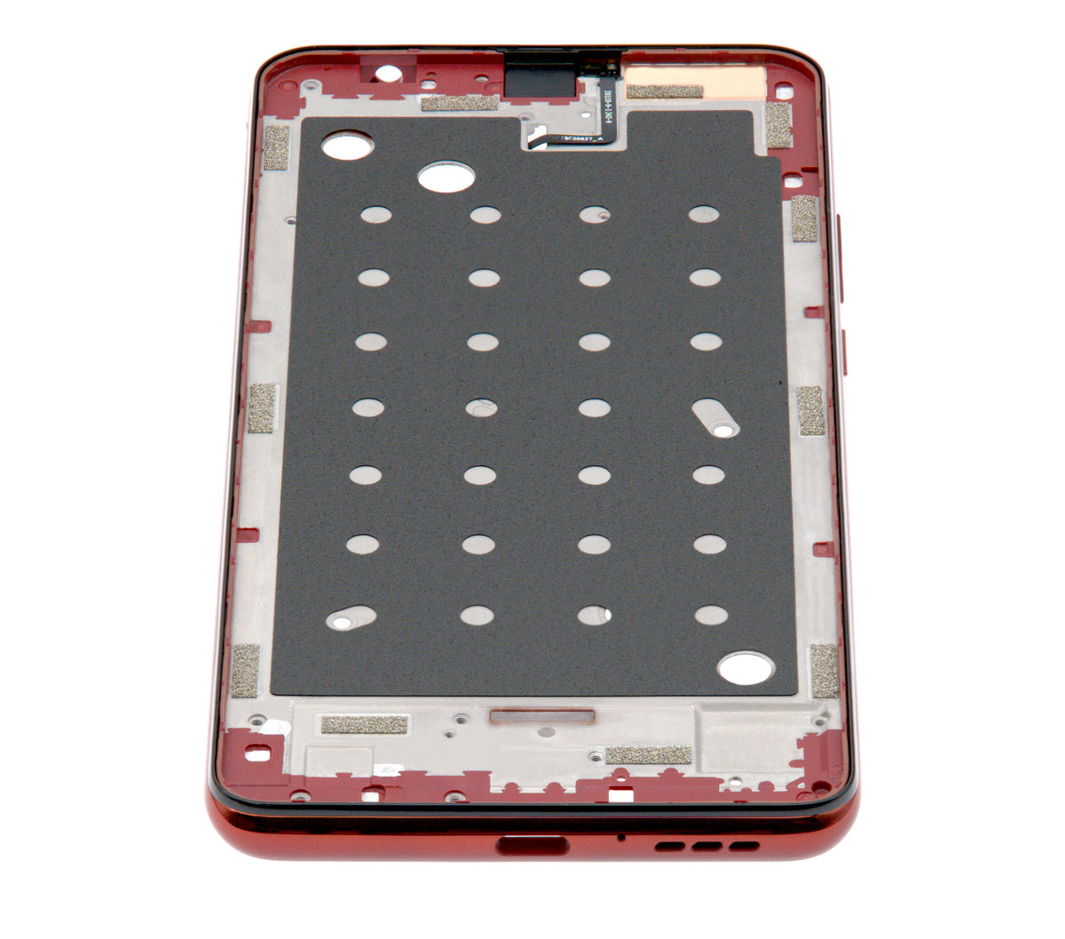 Mid-Frame Housing For Motorola One Hyper (XT2027 / 2020) (Dark Amber) - Motorola replacement part - product image 4 - SKU 107082023421
