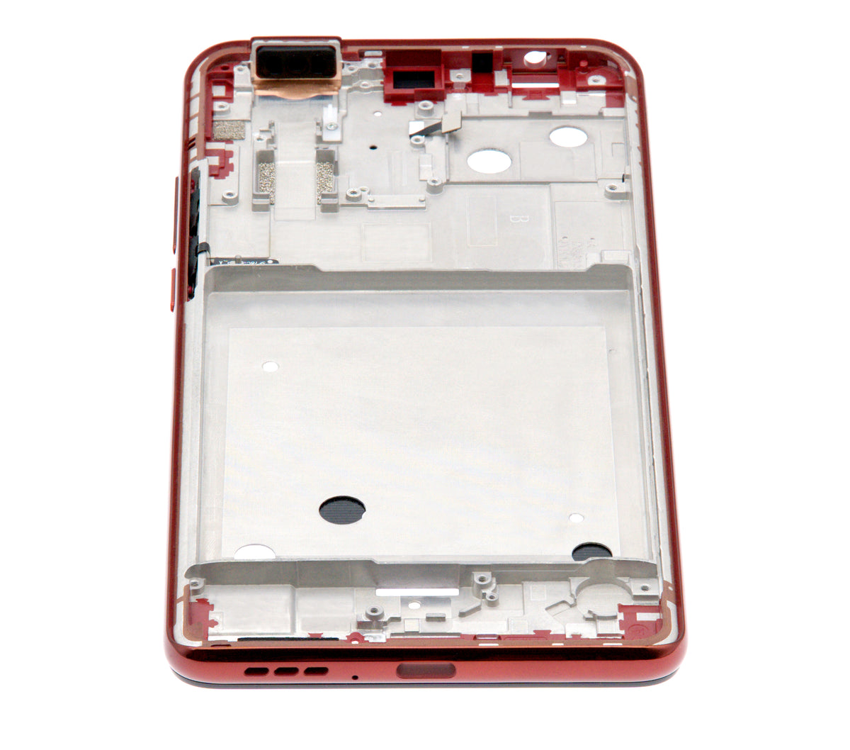 Mid-Frame Housing For Motorola One Hyper (XT2027 / 2020) (Dark Amber) - Motorola replacement part - product image 3 - SKU 107082023421