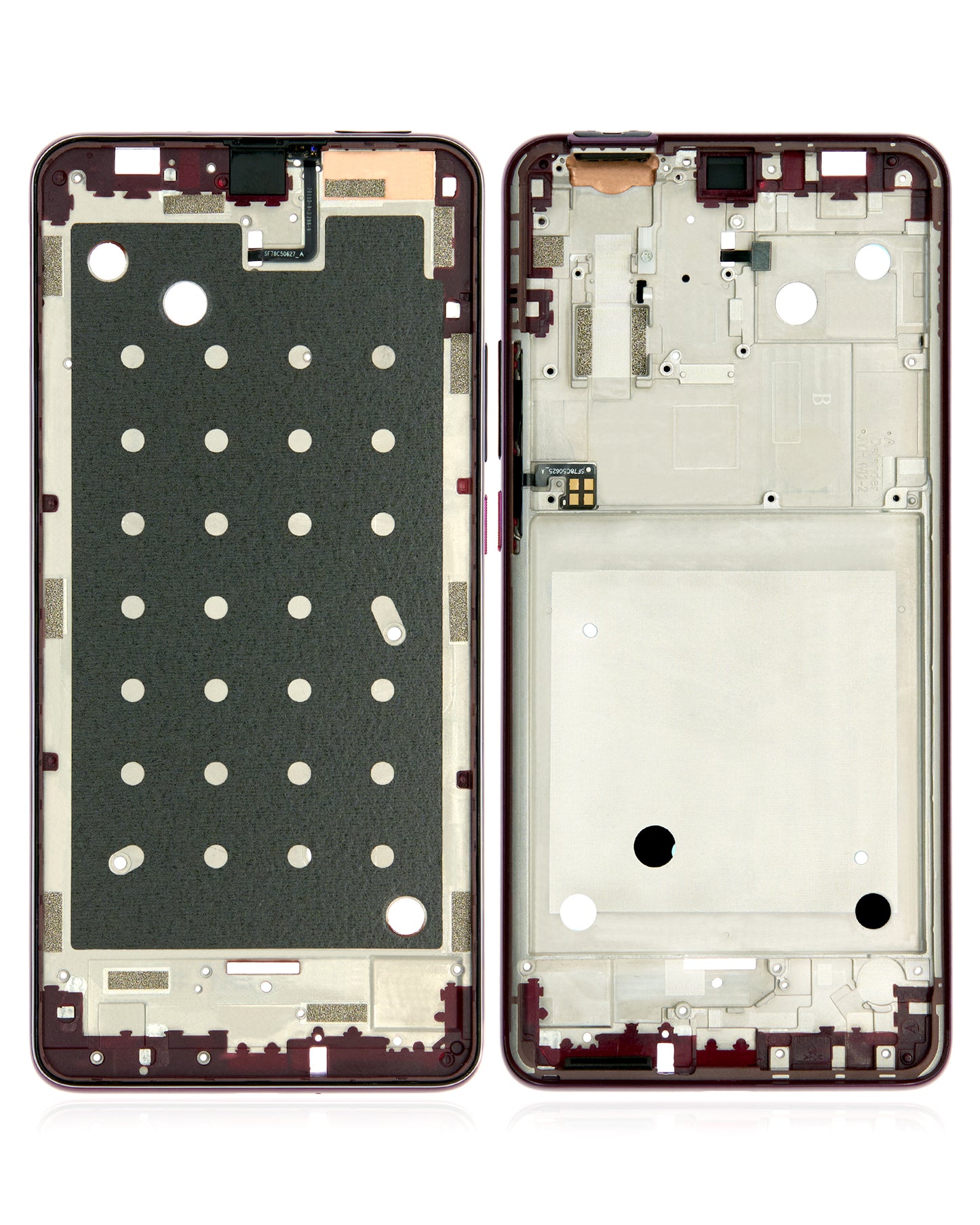 Mid-Frame Housing For Motorola One Hyper (XT2027 / 2020) (Fresh Orchid) - Motorola replacement part - product image 7 - SKU 107082023422