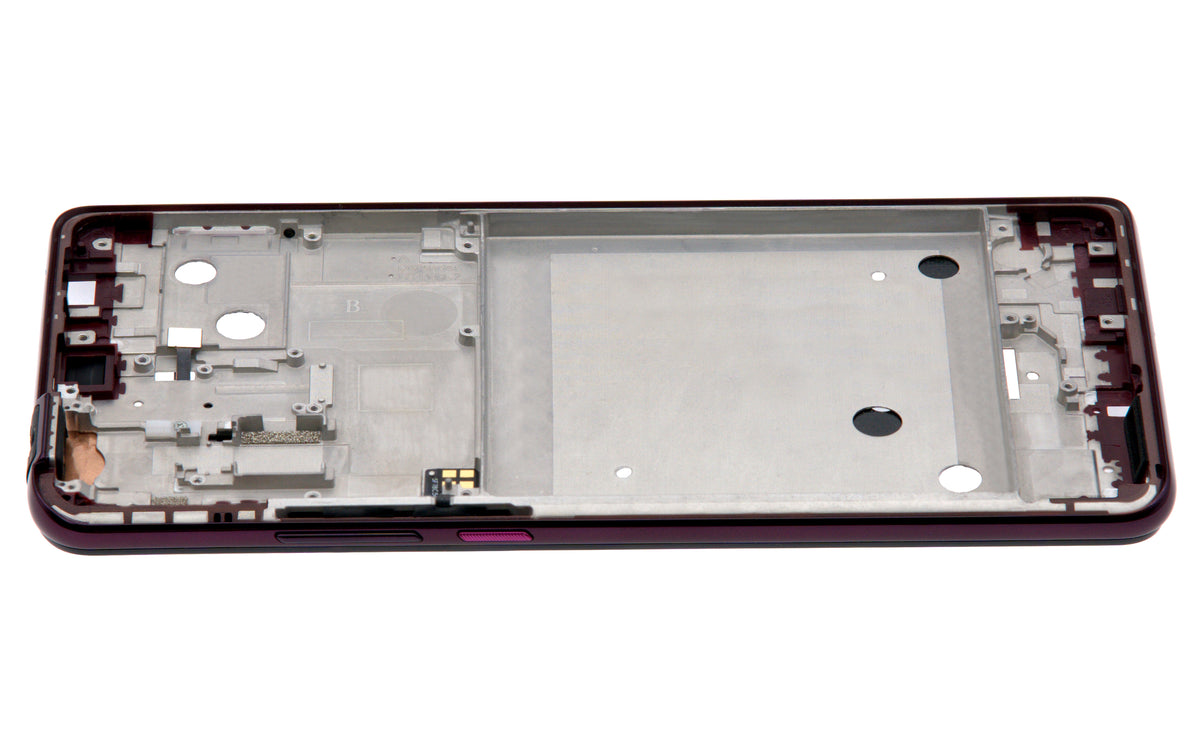 Mid-Frame Housing For Motorola One Hyper (XT2027 / 2020) (Fresh Orchid) - Motorola replacement part - product image 5 - SKU 107082023422