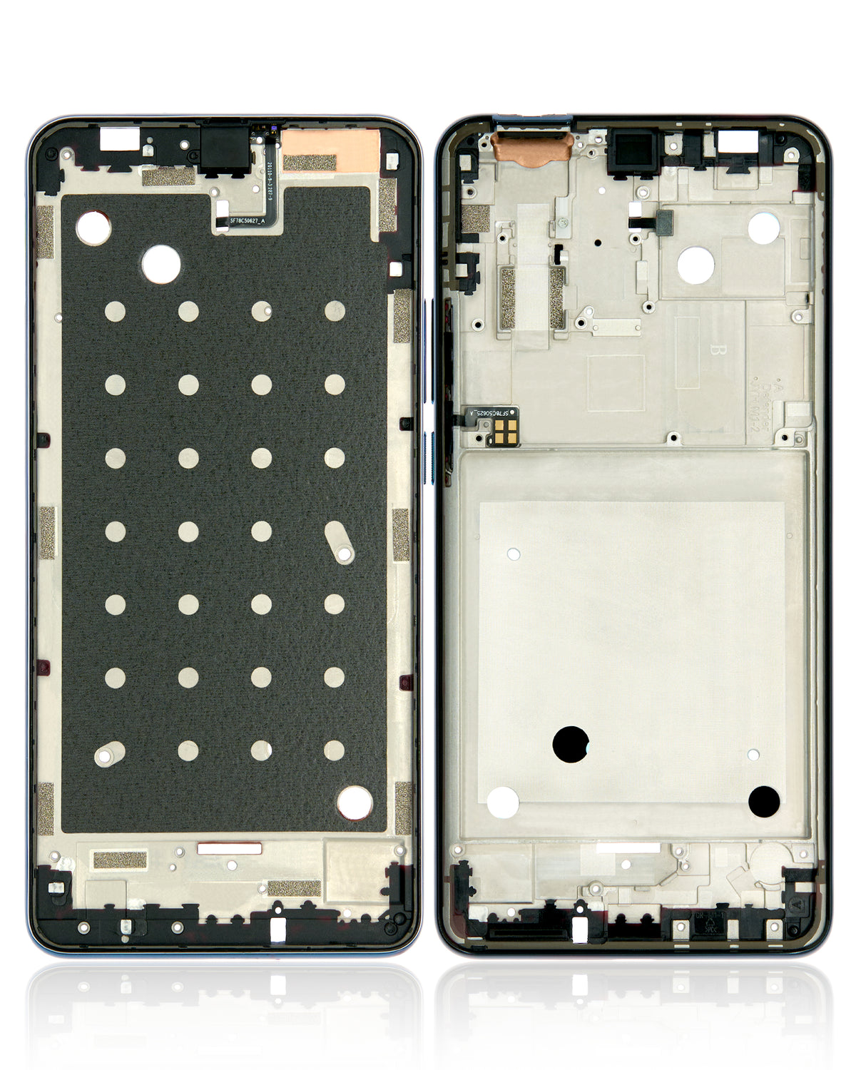 Mid-Frame Housing For Motorola One Hyper (XT2027 / 2020) (Deepsea Blue) - Motorola replacement part - product image 7 - SKU 107082023423