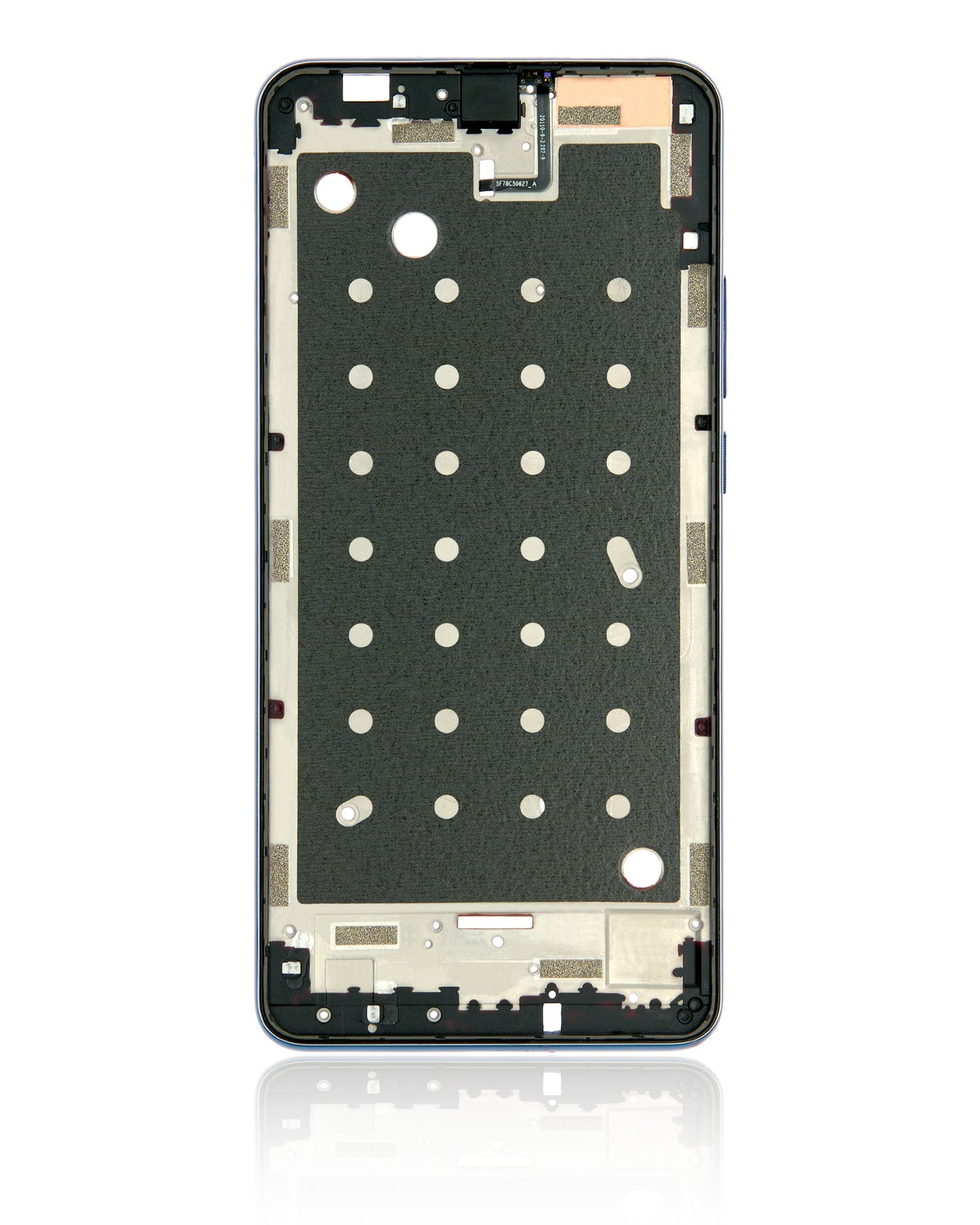 Mid-Frame Housing For Motorola One Hyper (XT2027 / 2020) (Deepsea Blue) - Motorola replacement part - product image 8 - SKU 107082023423