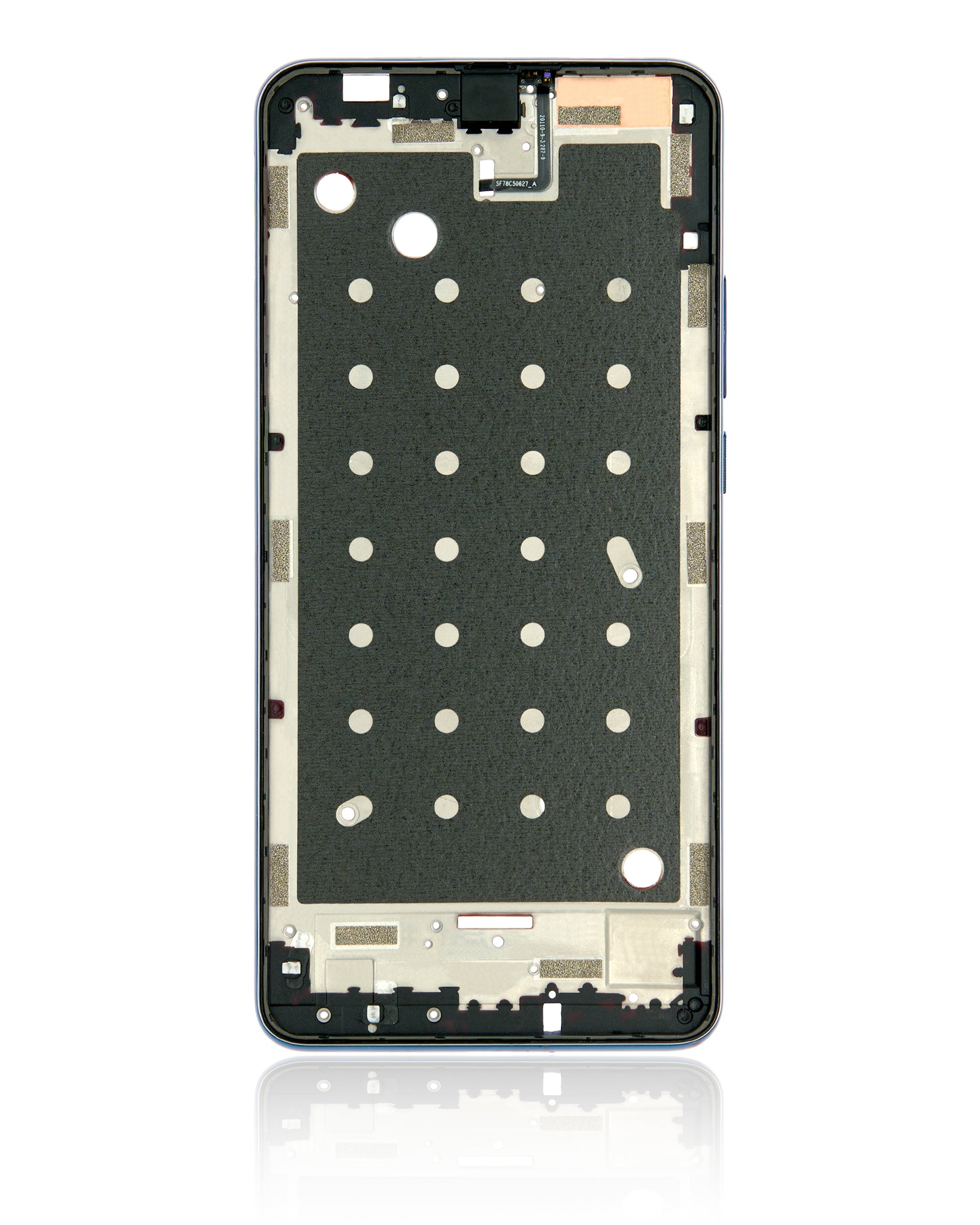 Mid-Frame Housing For Motorola One Hyper (XT2027 / 2020) (Deepsea Blue) - Motorola replacement part - product image 8 - SKU 107082023423