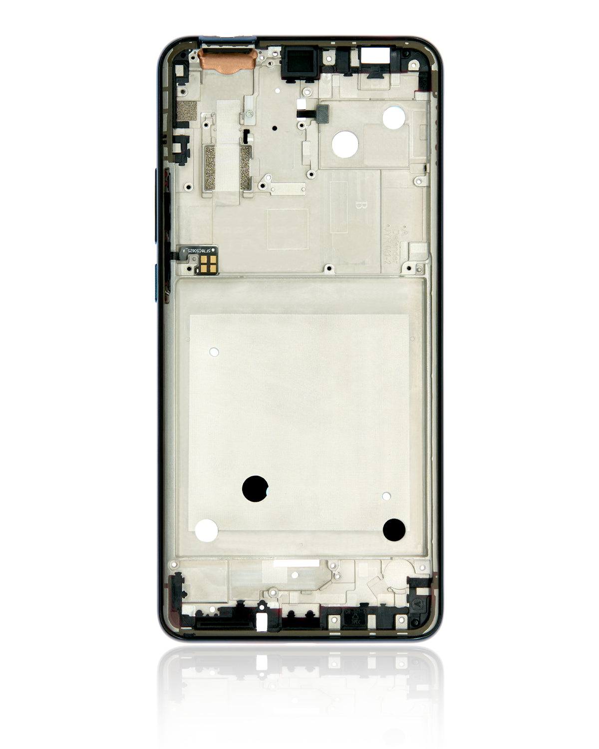 Mid-Frame Housing For Motorola One Hyper (XT2027 / 2020) (Deepsea Blue) - Motorola replacement part - product image 9 - SKU 107082023423