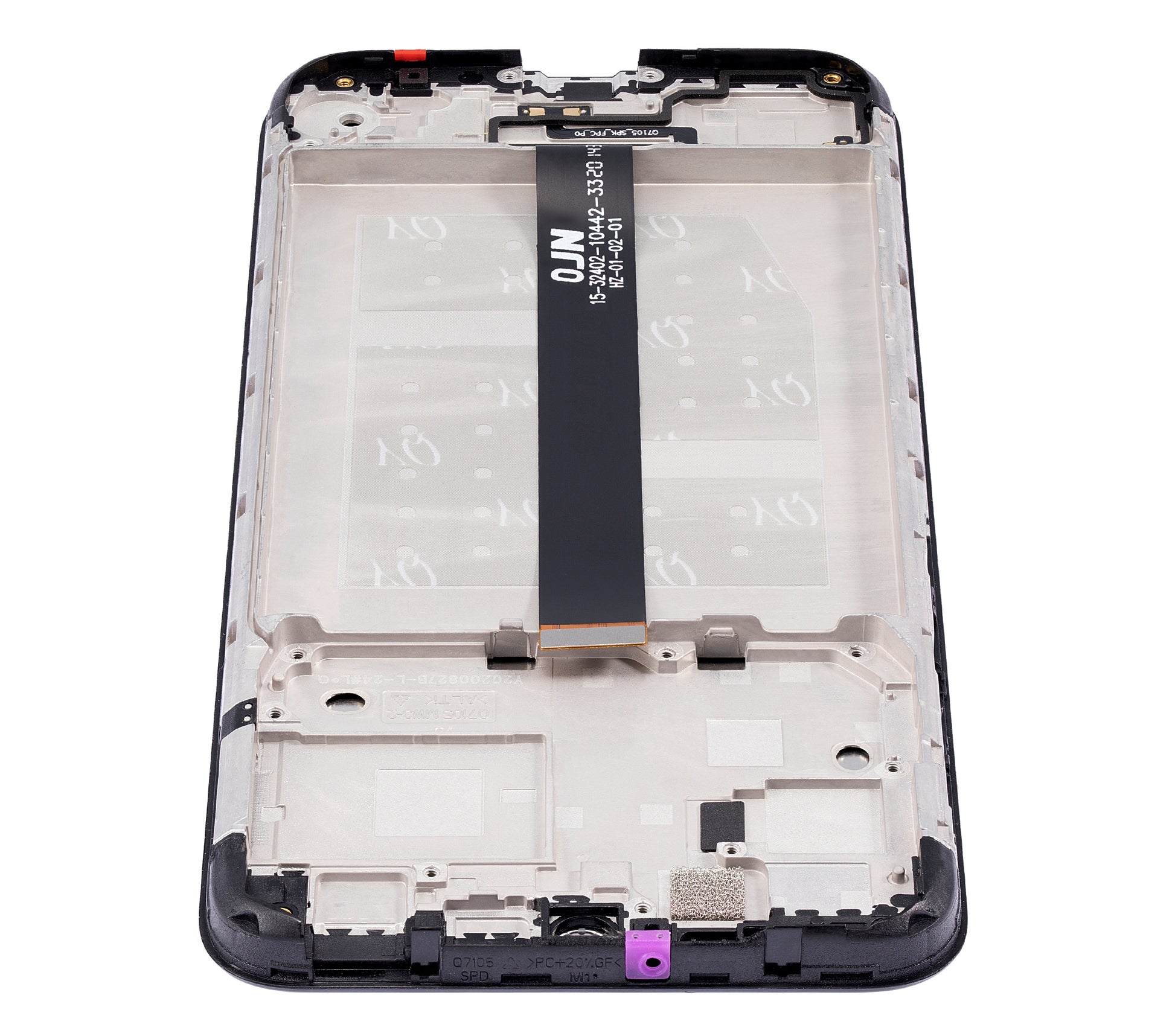 LCD Assembly With Frame For Motorola One Fusion (XT2073 / 2020) (Refurbished) (Black) - Motorola replacement part - product image 3 - SKU 107082023502