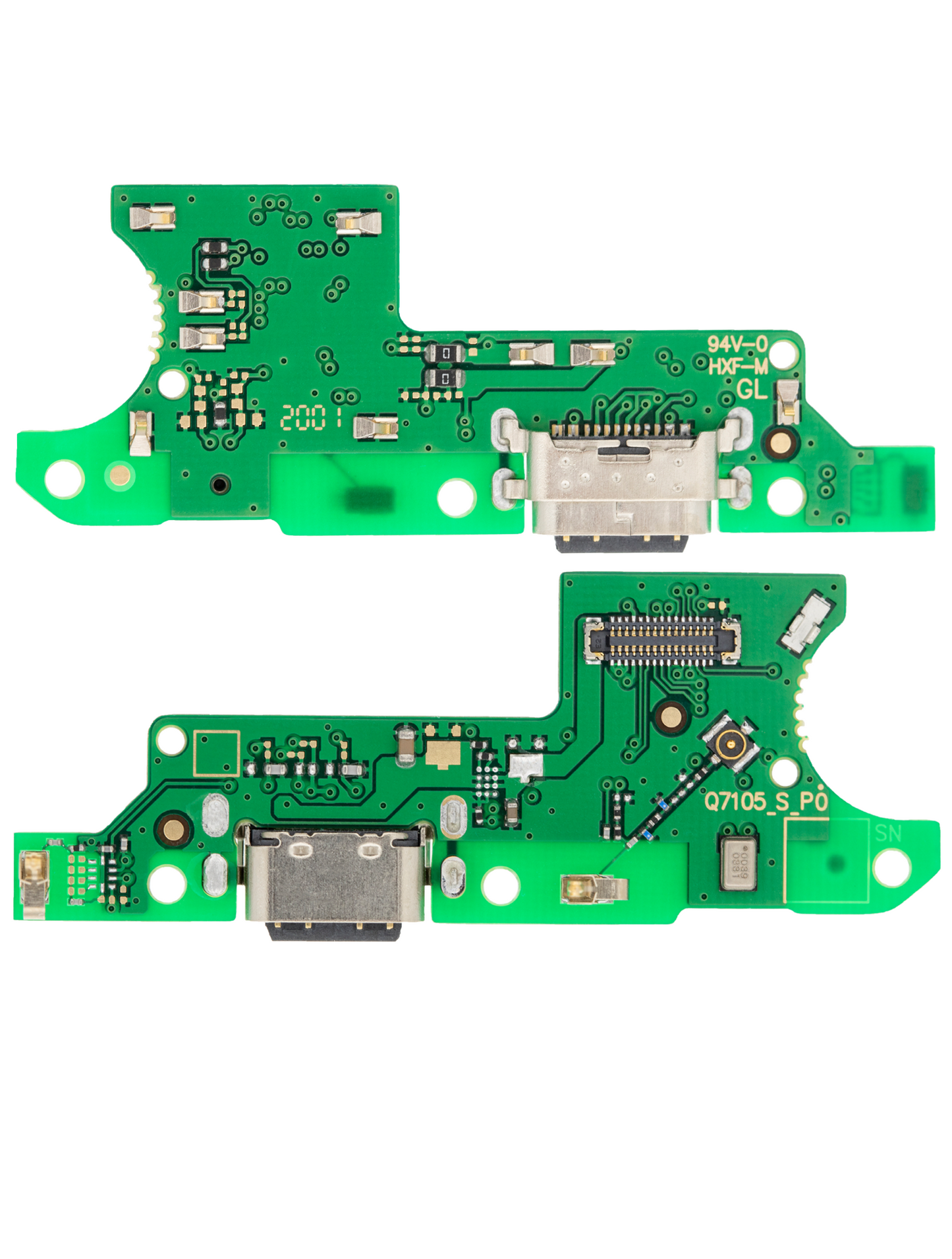 Charging Port Board For Motorola One Fusion (XT2073 / 2020) (Aftermarket Plus) - Motorola replacement part - product image 2 - SKU 107082023522