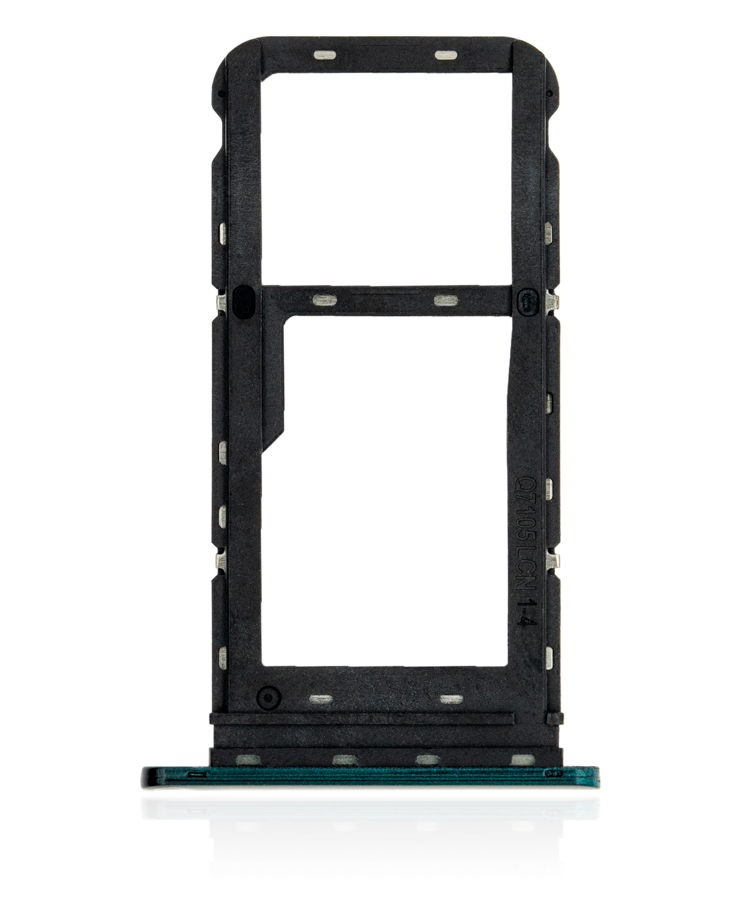 Dual Sim Card Tray For Motorola One Fusion (XT2073 / 2020) (Emerald Green) - Motorola replacement part - product image 3 - SKU 107082023526