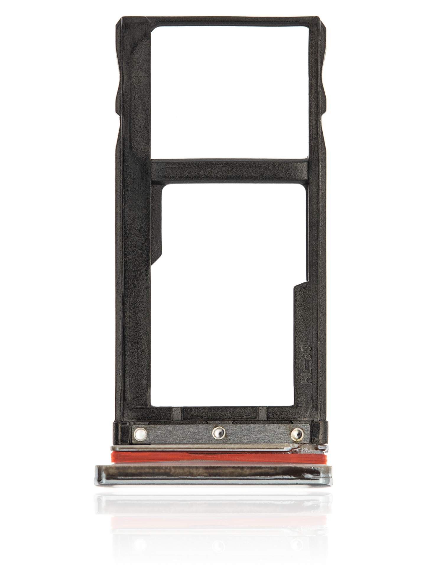 Dual Sim Card Tray For Motorola One Fusion Plus (XT2067 / 2020) (Silver) - Motorola replacement part - product image 3 - SKU 107082023528