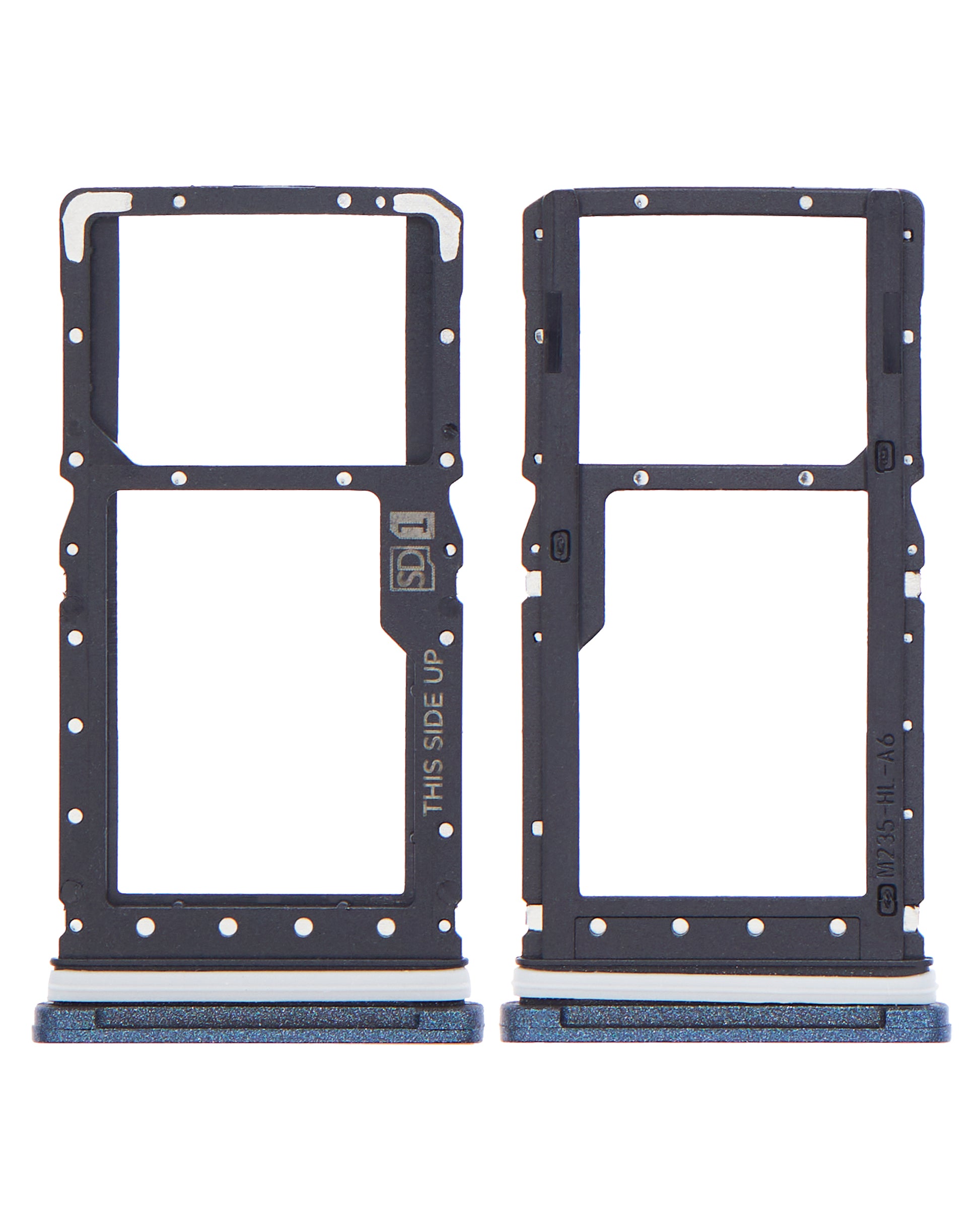 Single Sim Card Tray For Motorola Moto E (XT2052 / 2020) (Genuine OEM) (Midnight Blue) - image 2
