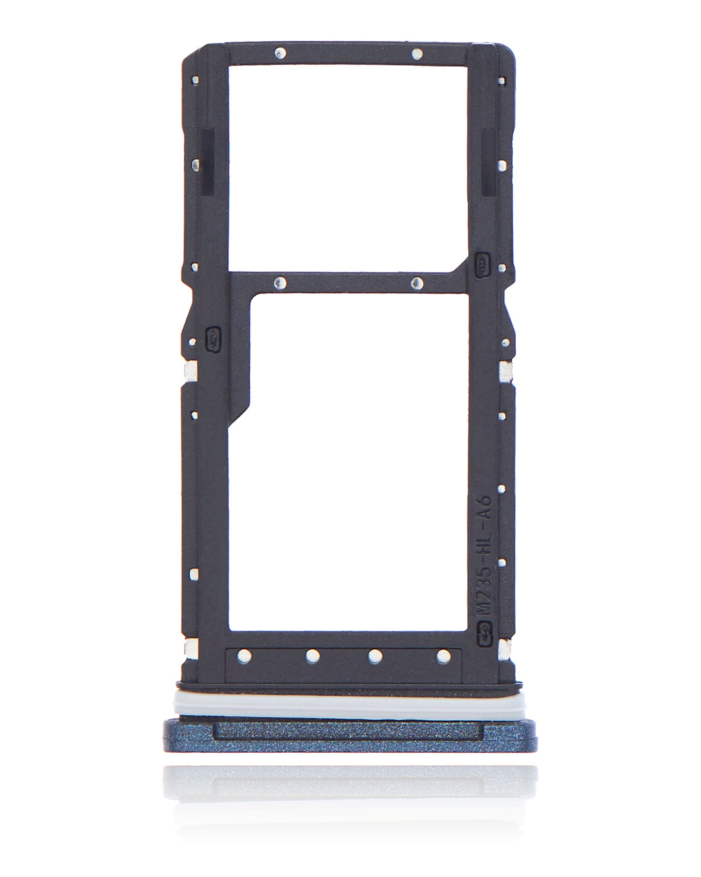 Single Sim Card Tray For Motorola Moto E (XT2052 / 2020) (Genuine OEM) (Midnight Blue) - image 3
