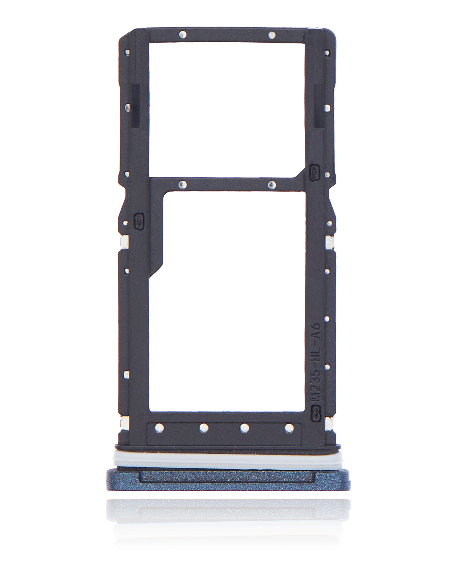 Single Sim Card Tray For Motorola Moto E (XT2052 / 2020) (Genuine OEM) (Midnight Blue) - image 3