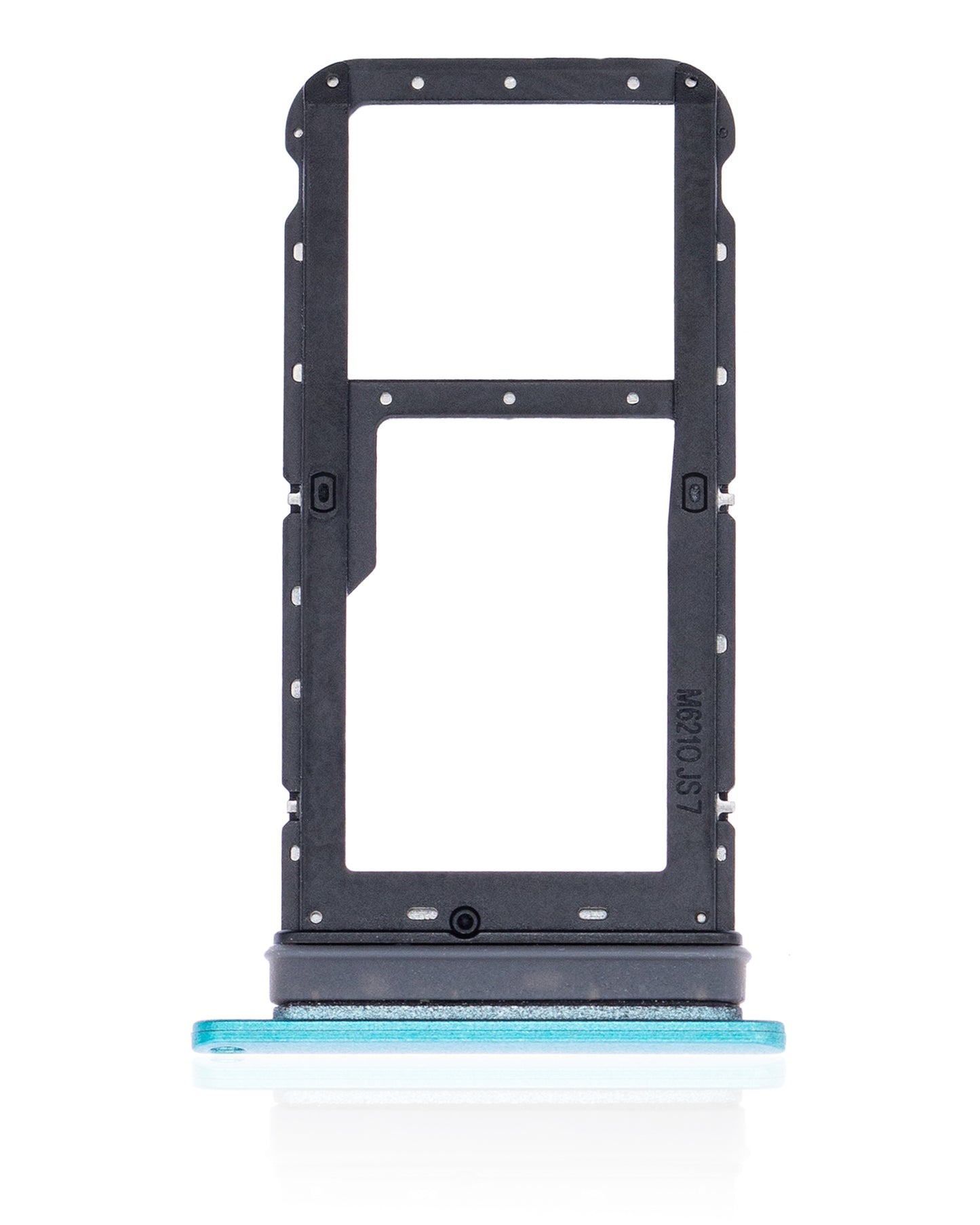 Single Sim Card Tray For Motorola Moto E7 (XT2095 / 2020) (Aqua Blue) - image 3