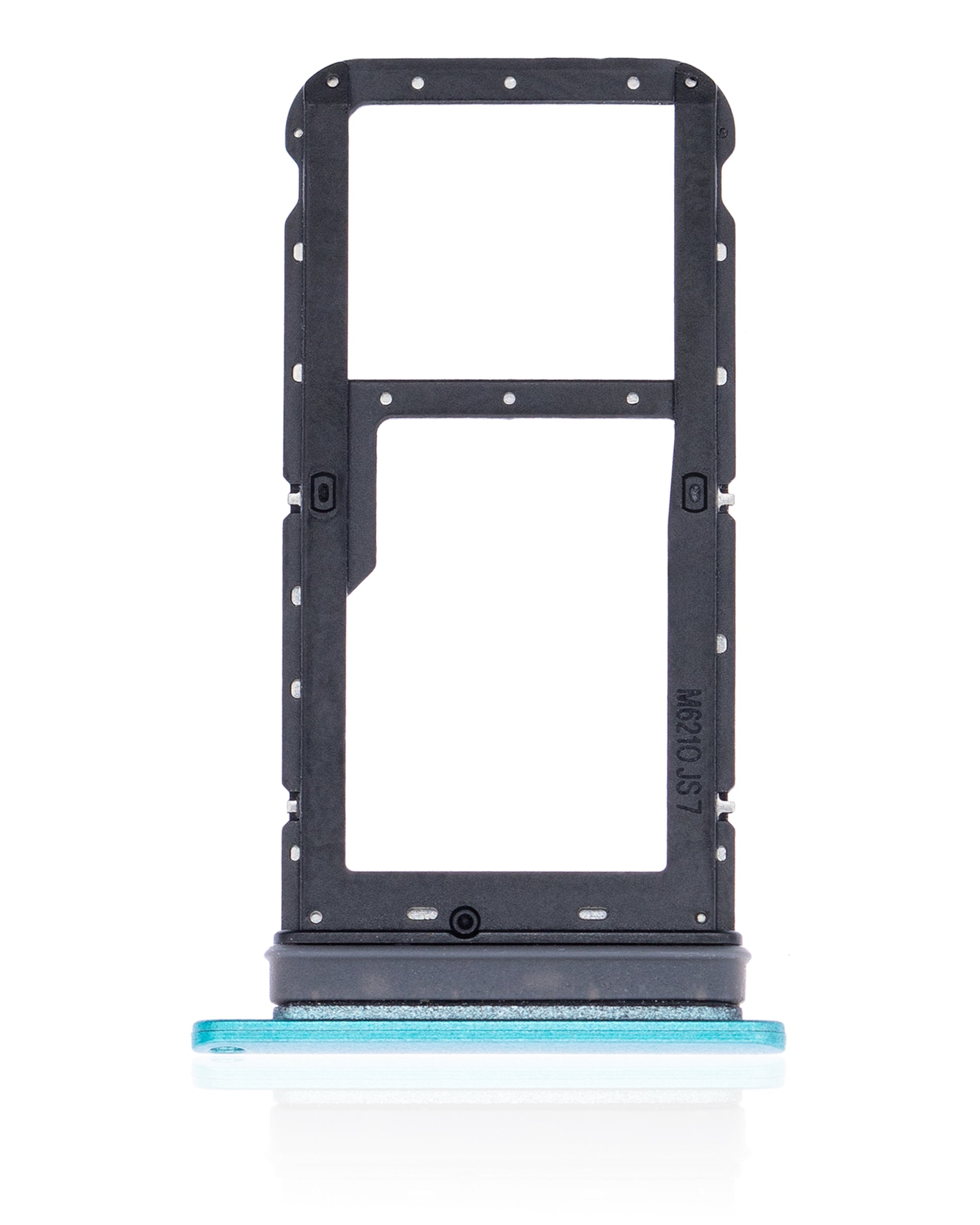 Single Sim Card Tray For Motorola Moto E7 (XT2095 / 2020) (Aqua Blue) - image 3