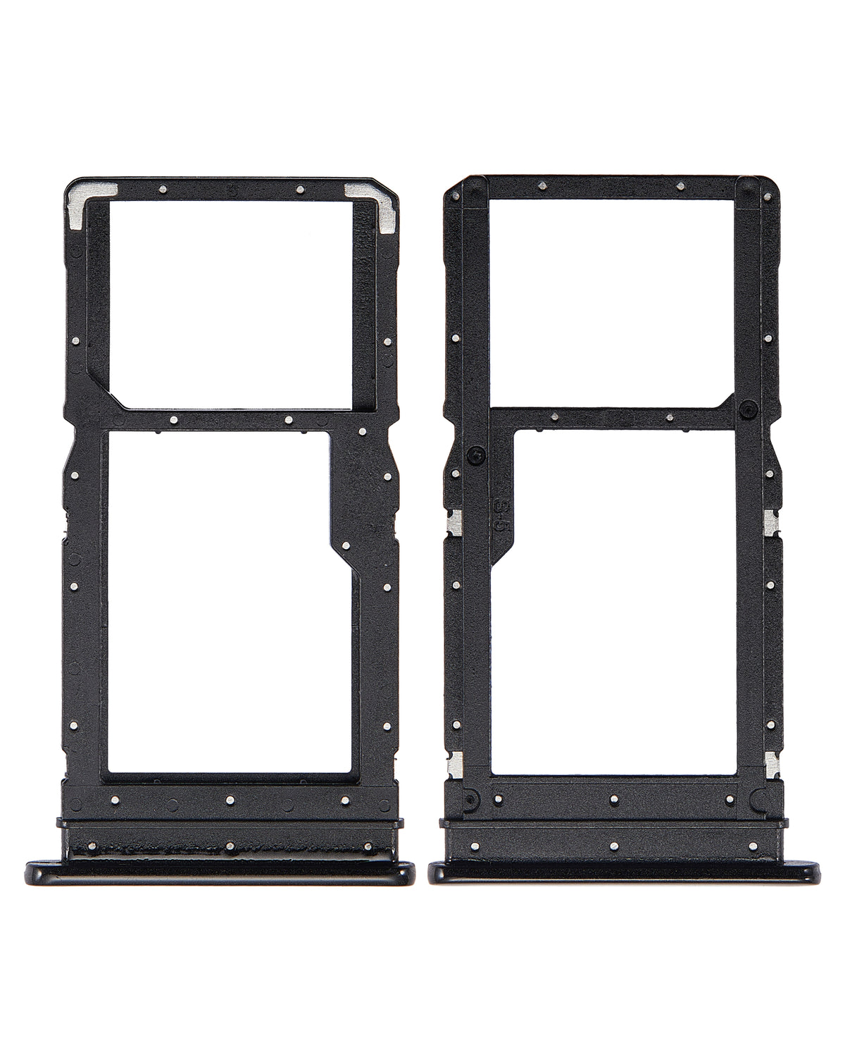 Single Sim Card Tray For Motorola Moto G Power (XT2041 / 2020) (Smoke Black) | compatible mobile phone replacement part | SKU 107082023725 | product image 2
