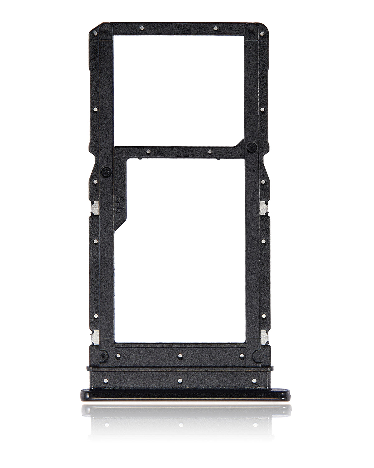 Single Sim Card Tray For Motorola Moto G Power (XT2041 / 2020) (Smoke Black) | compatible mobile phone replacement part | SKU 107082023725 | product image 3