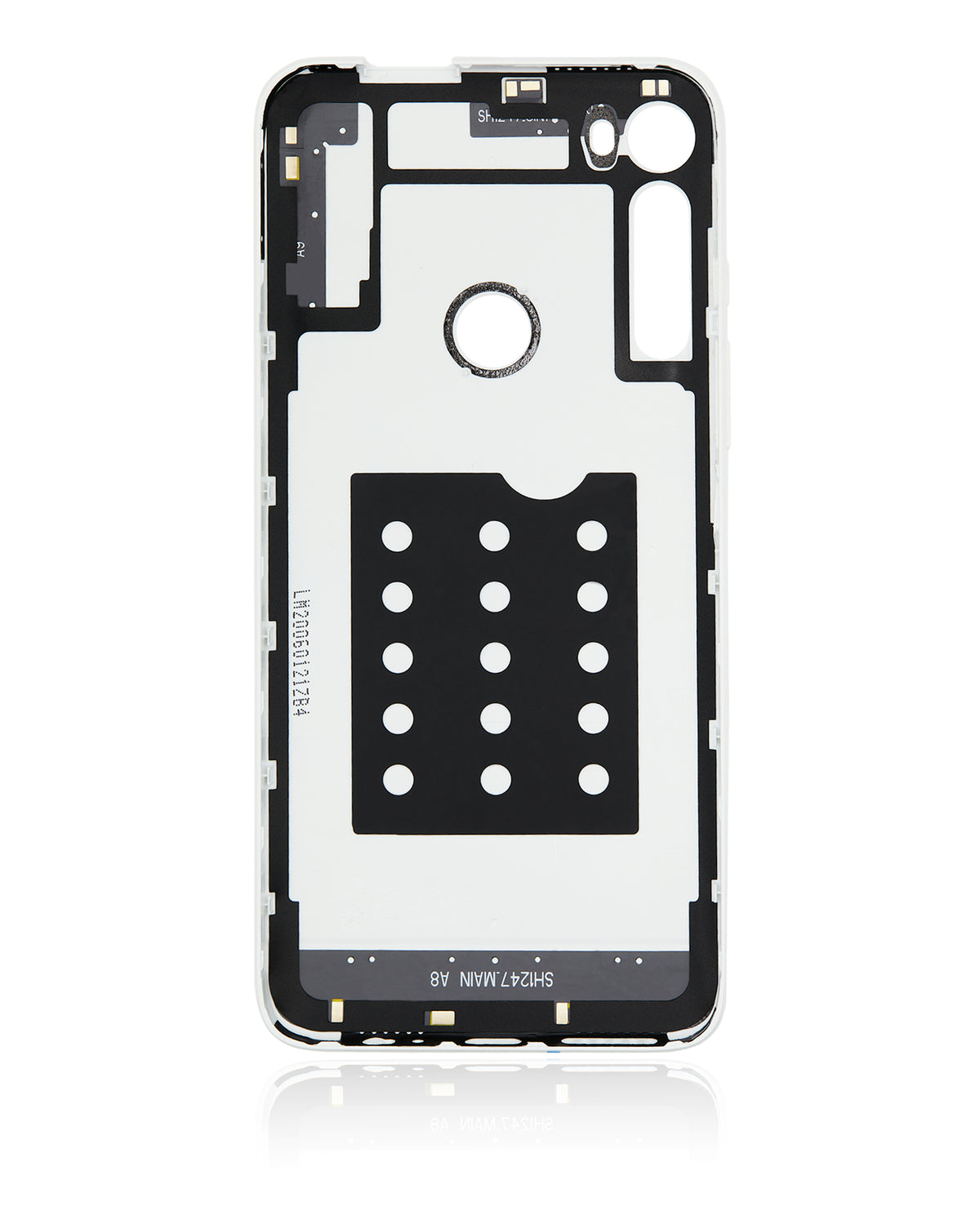 Back cover Glass For Motorola One Fusion Plus (XT2067 / 2020) (White) - Motorola replacement part - product image 8 - SKU 107082023729