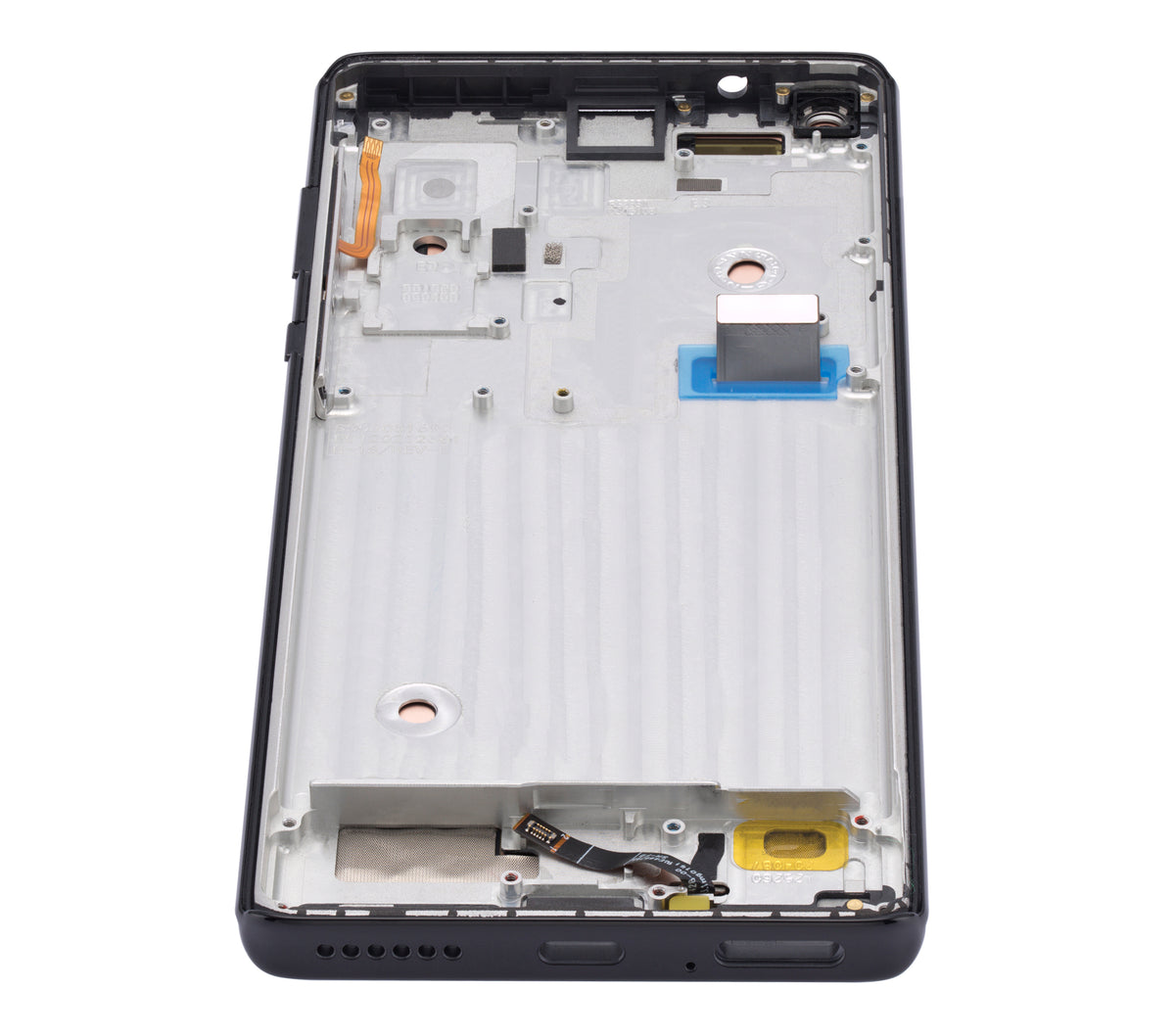 OLED Assembly With Frame For Motorola Moto Edge Plus (XT2061 / 2020) (Refurbished) (Black) | SKU 107082024403 | image 3