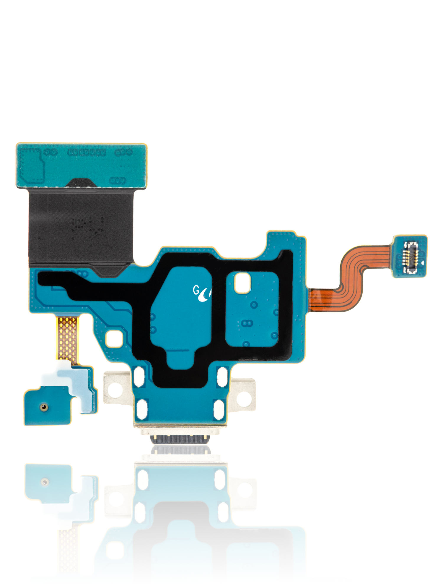 Charging Port Flex Cable With Microphone For Samsung Galaxy Tab Active Pro 10.1" (T545 / T540 / T547) (2019) (Premium) Samsung Galaxy Tab Active replacement part - product image 3
