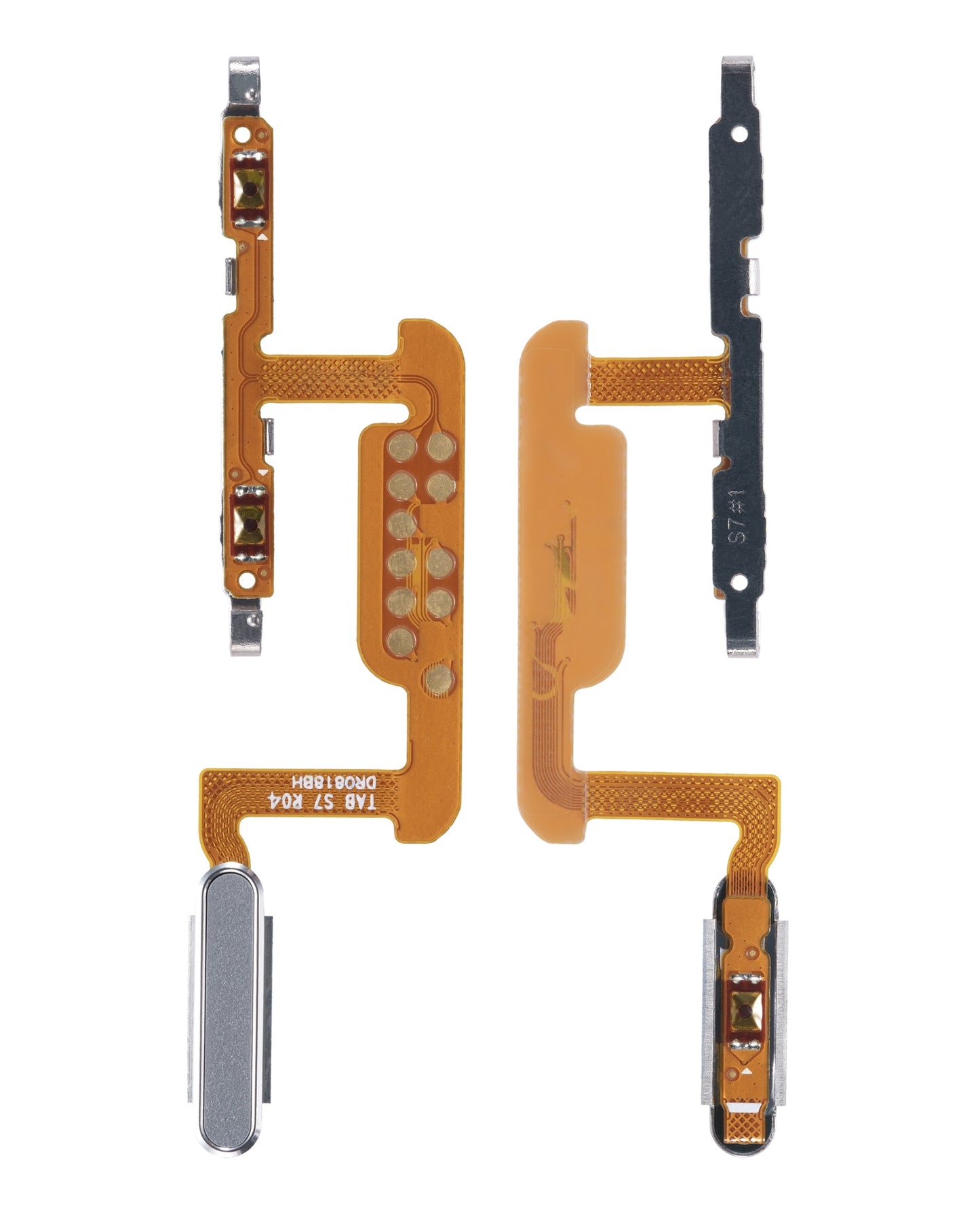 Power & Fingerprint Reader With Flex Cable Compatible For Samsung Galaxy Tab S7 11" (T870 / T875 / T876) (2020) (Mystic Silver) - product image 2