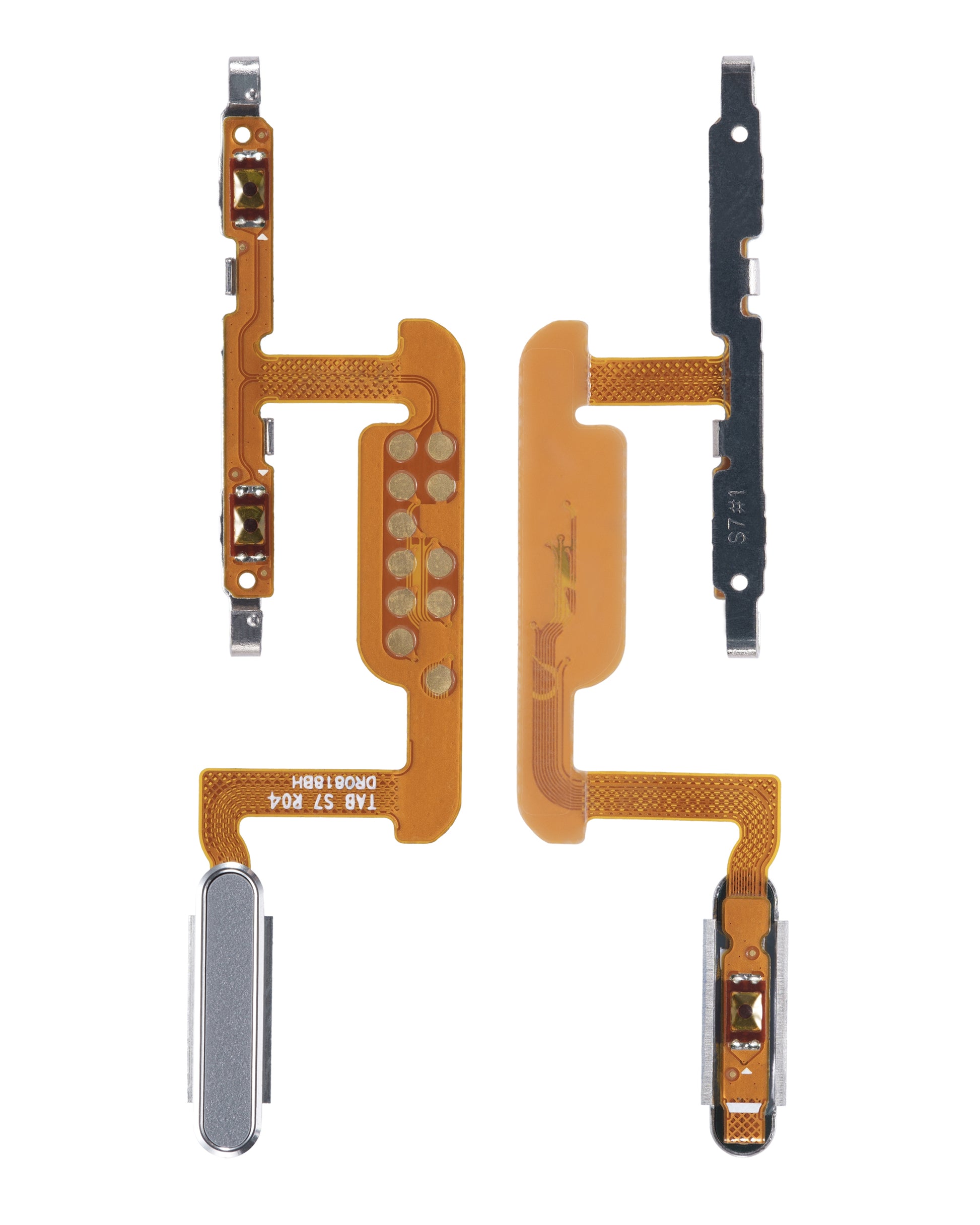 Power & Fingerprint Reader With Flex Cable Compatible For Samsung Galaxy Tab S7 11" (T870 / T875 / T876) (2020) (Mystic Silver) - product image 2