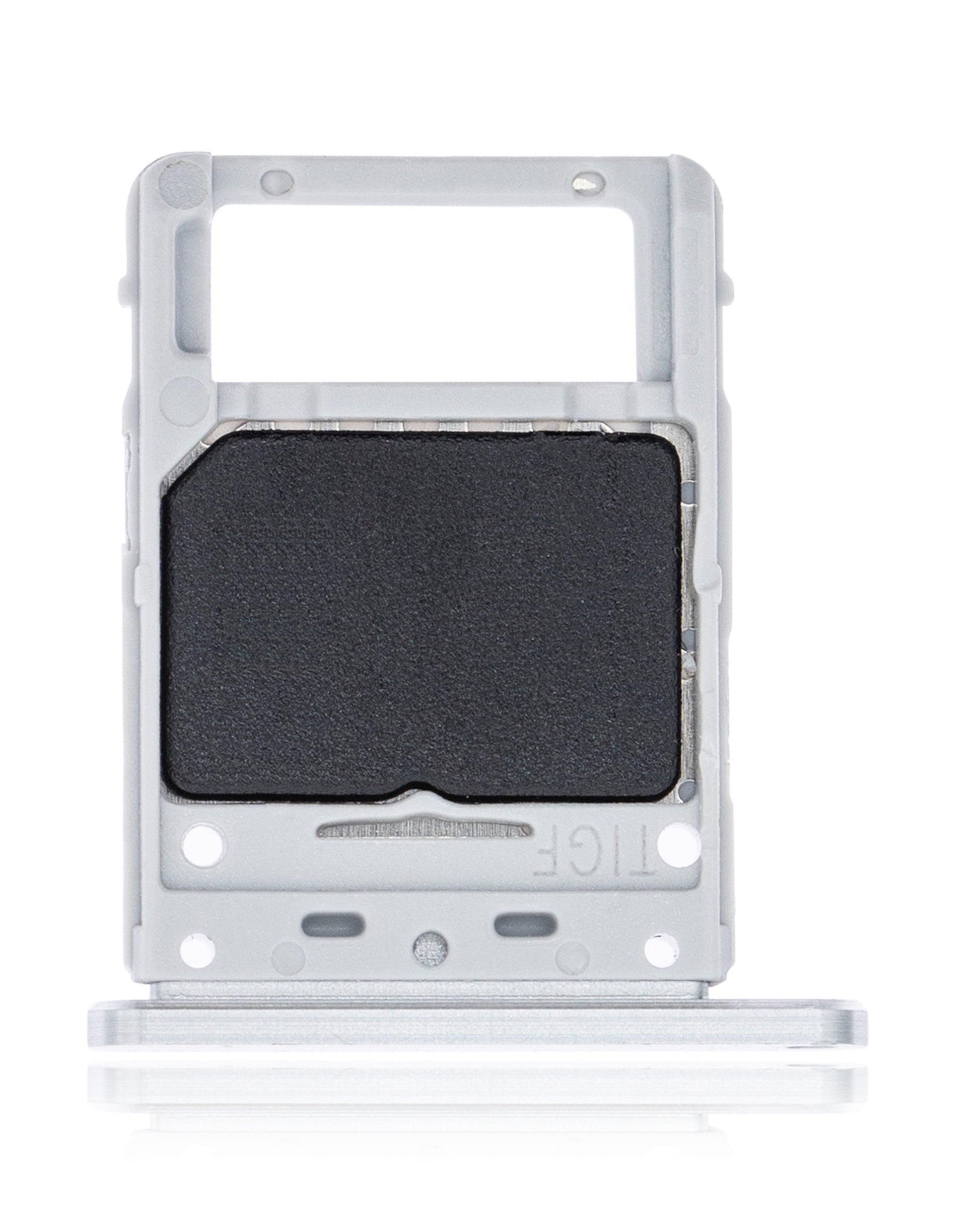 Single Sim Card Tray Compatible For Samsung Galaxy Tab S7 Plus (T970 / T975 / T976) (Mystic Silver) - product image 3