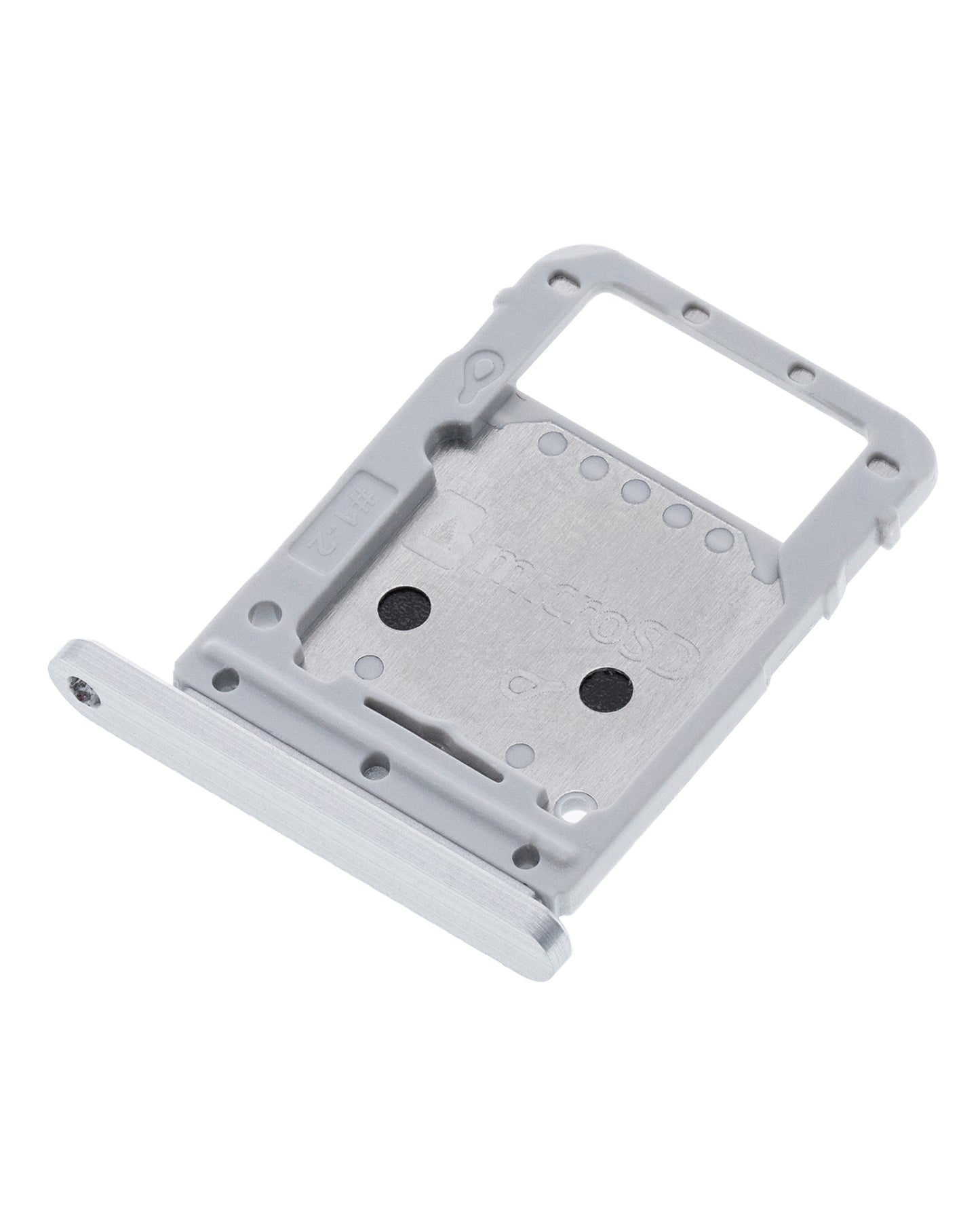 Single Sim Card Tray Compatible For Samsung Galaxy Tab S7 Plus (T970 / T975 / T976) (Mystic Silver) - product image 4