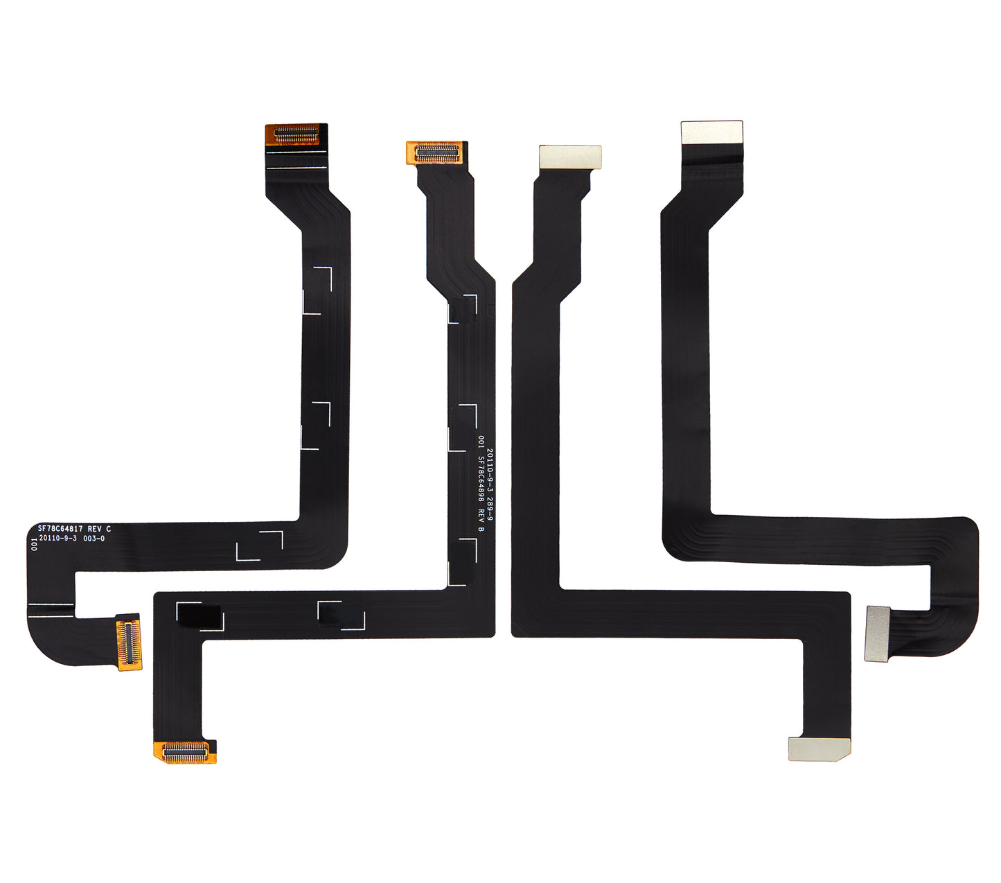 Mainboard Flex Cable For Motorola Edge Plus (XT2061 / 2020) (2 Piece Set) | SKU 107082025120 | image 2