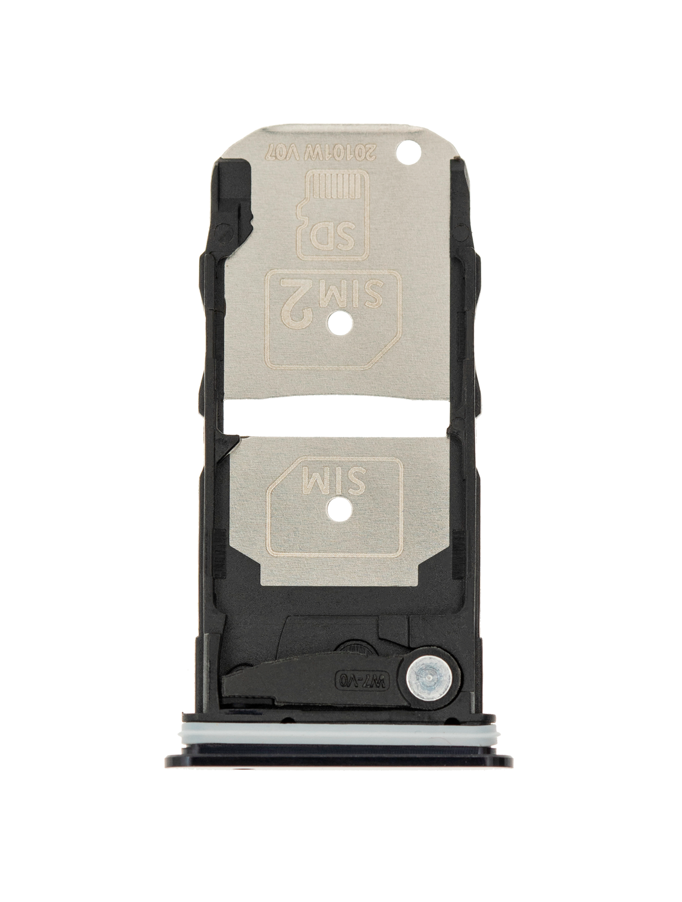 Dual Sim Card Tray For Motorola Edge 5G (XT2063 / 2020) (Midnight Magenta) | SKU 107082025128 | image 3