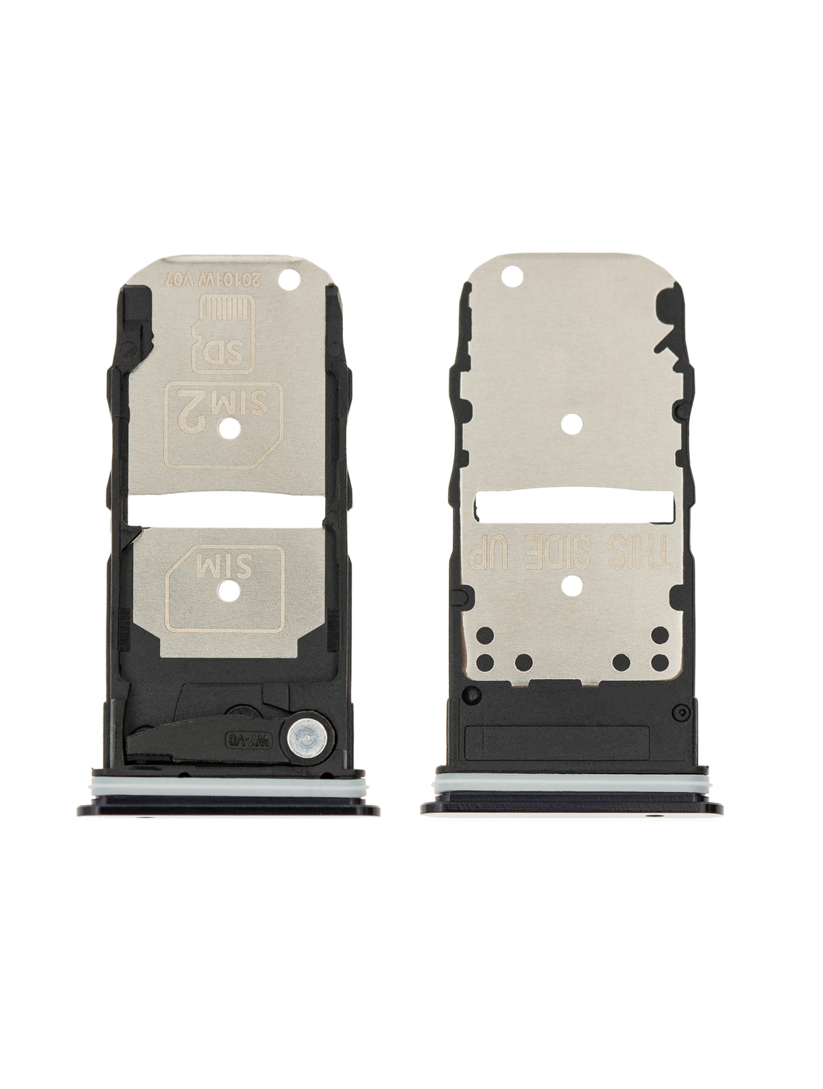 Dual Sim Card Tray For Motorola Edge 5G (XT2063 / 2020) (Midnight Magenta) | SKU 107082025128 | image 4