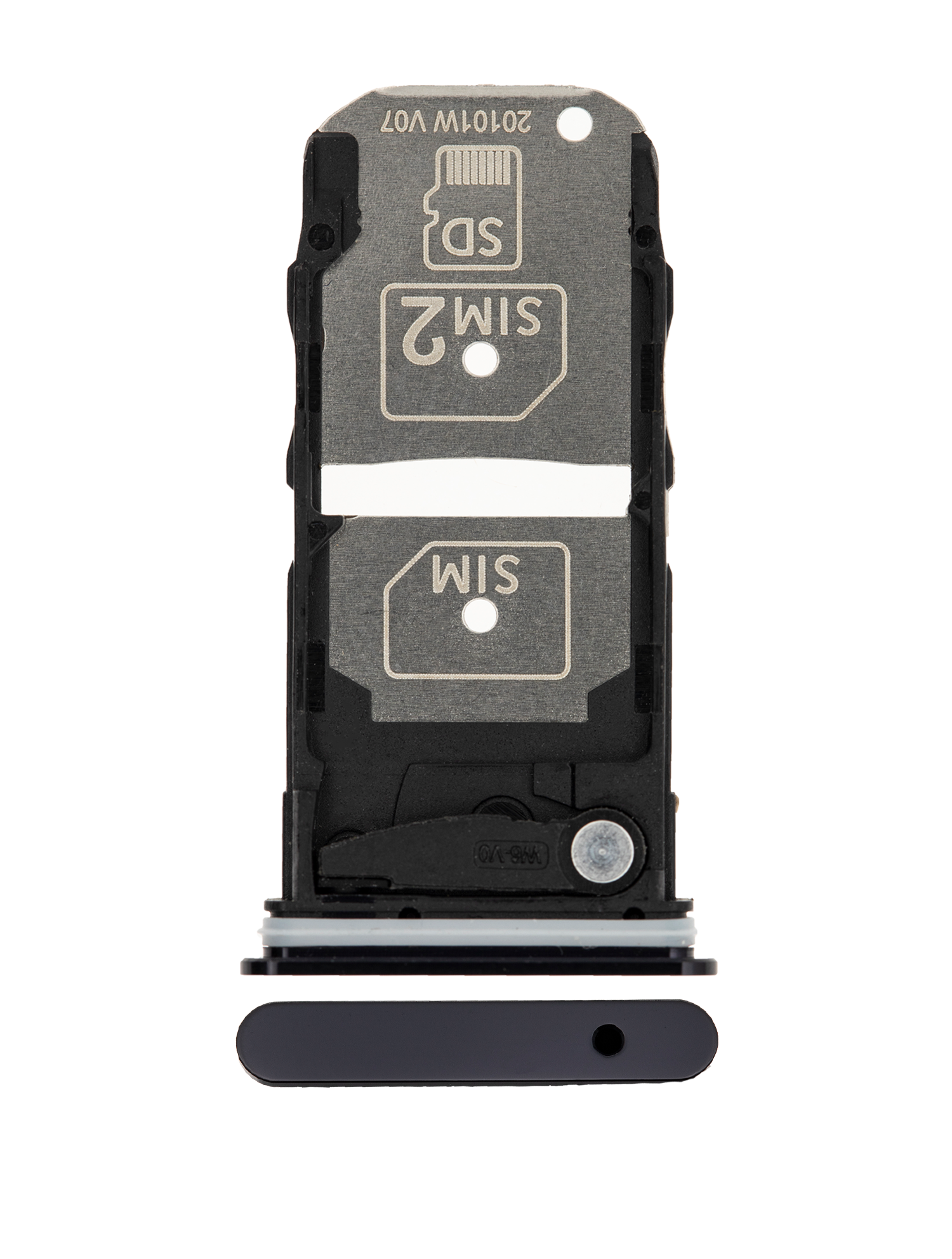 Dual Sim Card Tray For Motorola Edge 5G (XT2063 / 2020) (Thunder Gray) | SKU 107082025129 | image 2