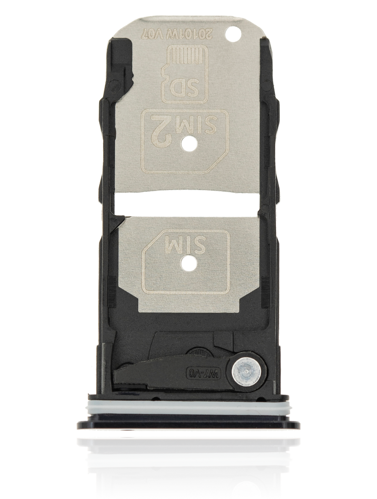 Dual Sim Card Tray For Motorola Edge 5G (XT2063 / 2020) (Baltic Gray) | SKU 107082025130 | image 2