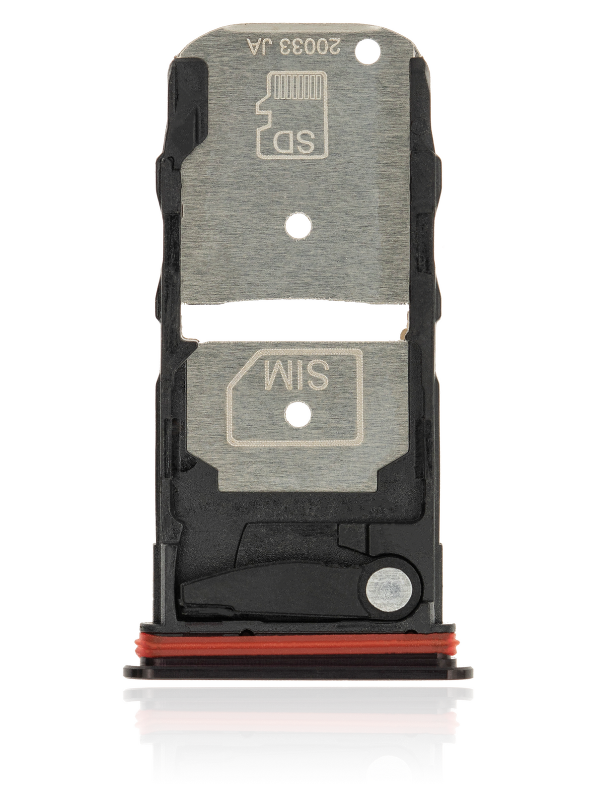 Single Sim Card Tray For Motorola Edge 5G (XT2063 / 2020) (Midnight Magenta) | SKU 107082025131 | image 3