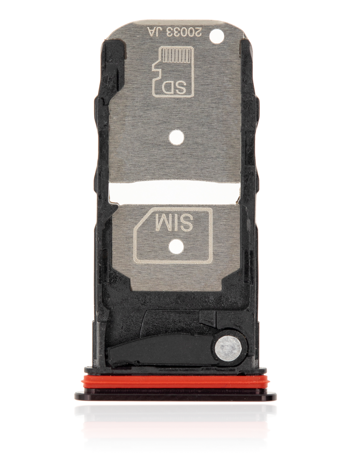 Single Sim Card Tray For Motorola Edge Plus 5G (XT2061 / 2020) (Smokey Sangria) | SKU 107082025134 | image 3