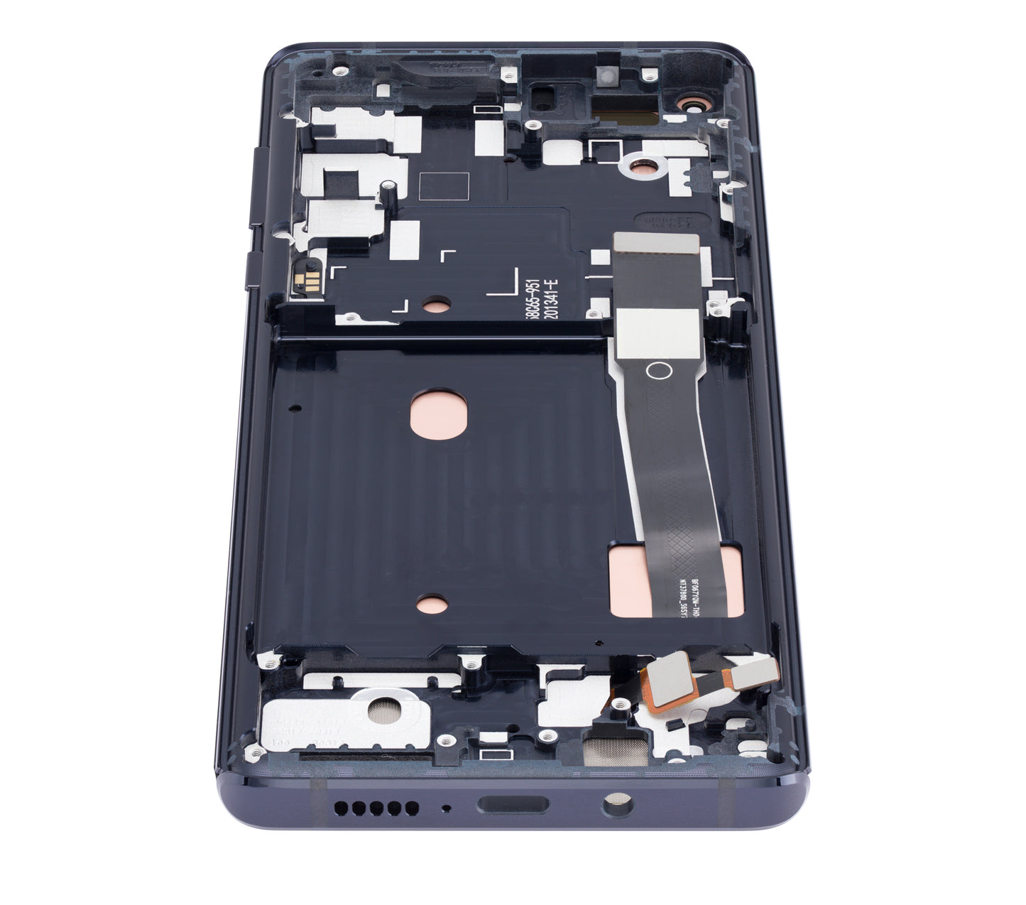 OLED Assembly With Frame For Motorola Edge 5G (XT2063 / 2020) (Refurbished) (Solar Black) | SKU 107082025180 | image 4