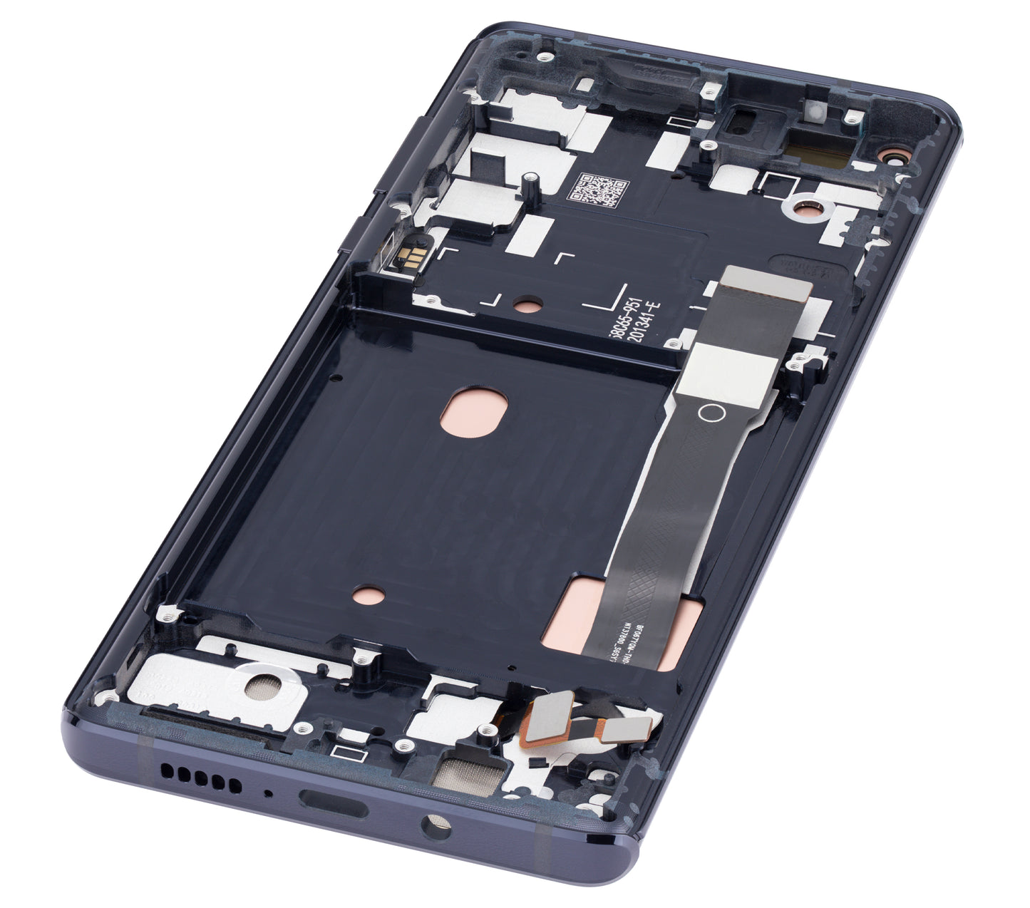 OLED Assembly With Frame For Motorola Edge 5G (XT2063 / 2020) (Refurbished) (Solar Black) | SKU 107082025180 | image 3