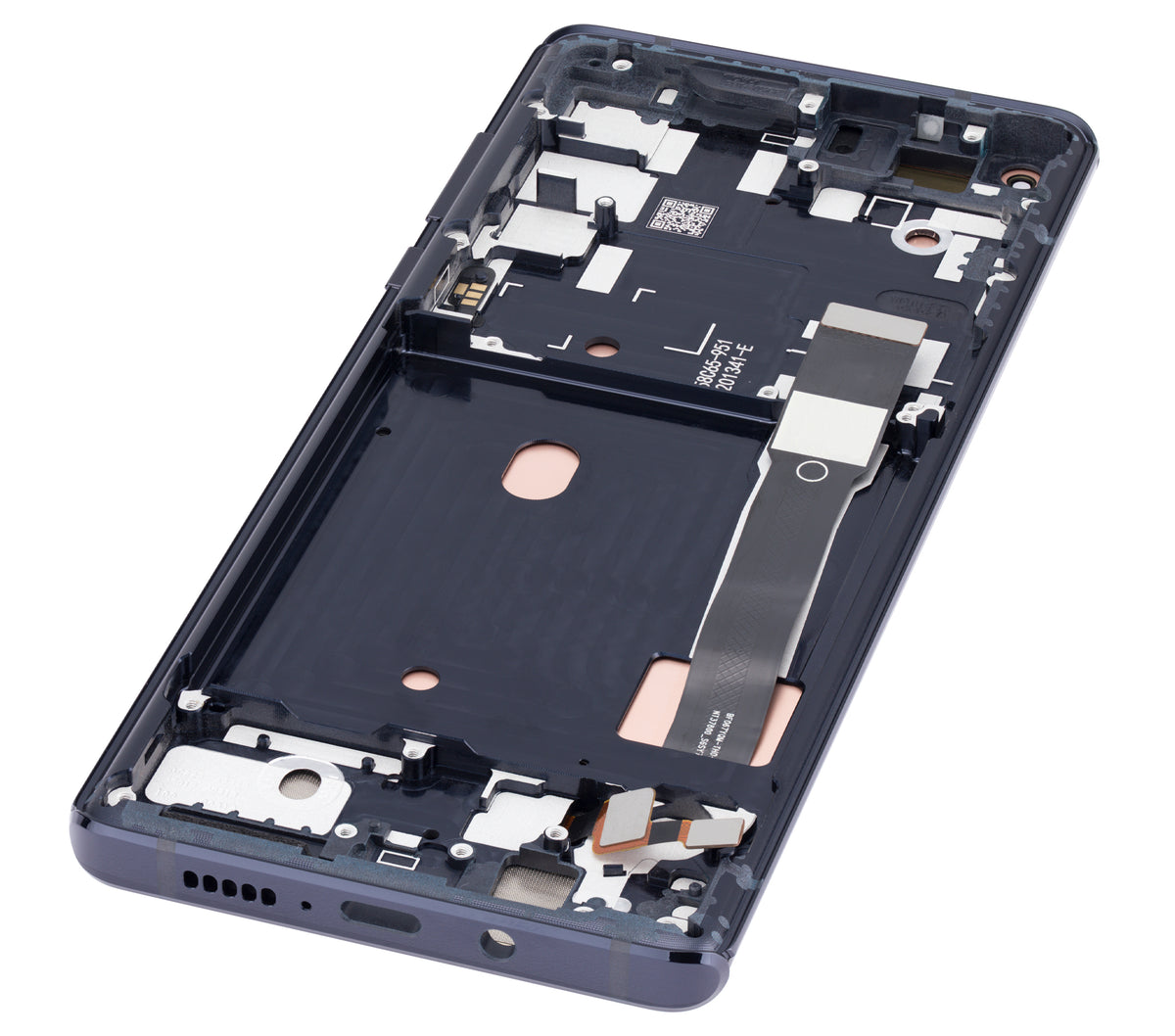 OLED Assembly With Frame For Motorola Edge 5G (XT2063 / 2020) (Refurbished) (Solar Black) | SKU 107082025180 | image 3