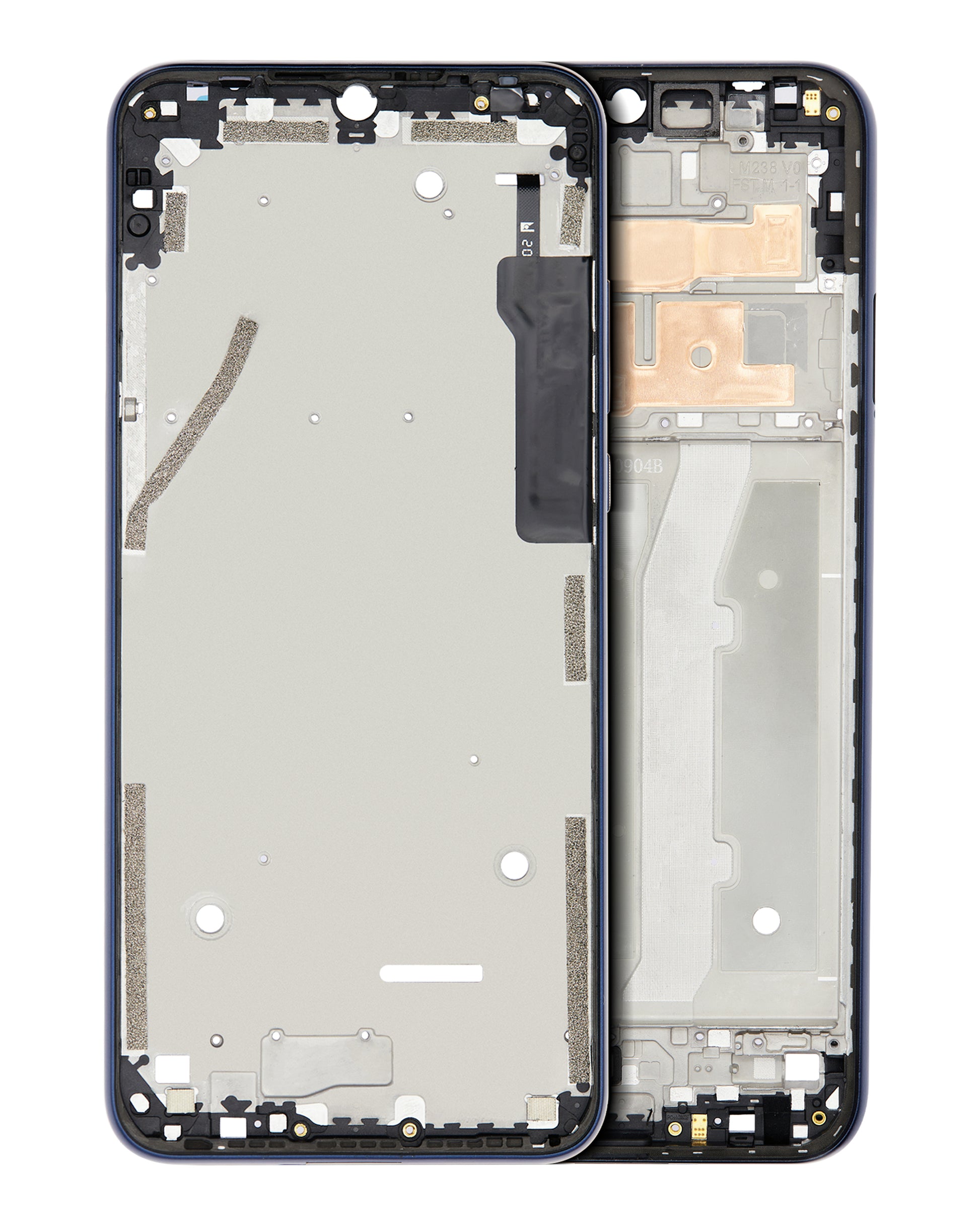Mid-Frame Housing For Motorola Moto G Play (XT2093 / 2021) (Misty Blue) replacement part for compatible Motorola phone, SKU 107082025192, product image 1