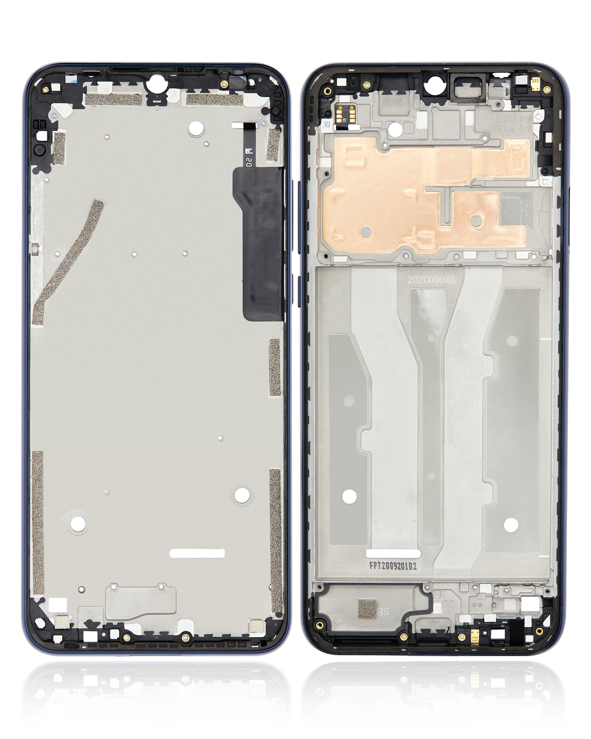 Mid-Frame Housing For Motorola Moto G Play (XT2093 / 2021) (Misty Blue) replacement part for compatible Motorola phone, SKU 107082025192, product image 7