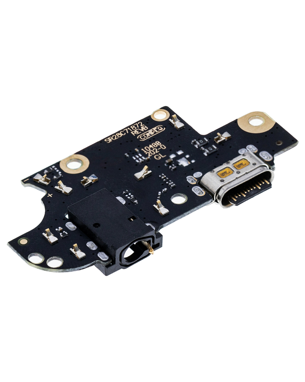 Charging Port Board With Headphone Jack For Motorola One 5G (XT2075 / 2020) (Aftermarket Plus) - Motorola replacement part - product image 4 - SKU 107082025522