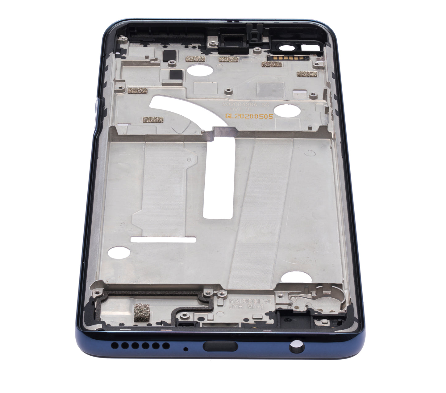 Mid-Frame Housing For Motorola One 5G (XT2075 / 2020) / One 5G Ace (XT2113 / 2021) (Oxford Blue) replacement part for compatible Motorola phone, SKU 107082025525, product image 10