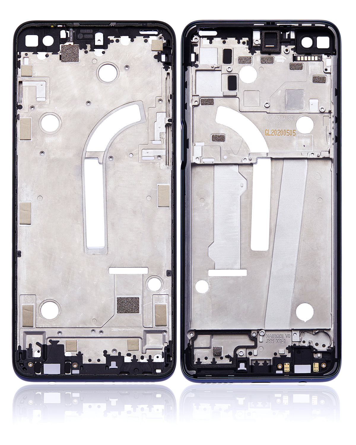 Mid-Frame Housing For Motorola One 5G (XT2075 / 2020) / One 5G Ace (XT2113 / 2021) (Oxford Blue) - Motorola replacement part - product image 7 - SKU 107082025525