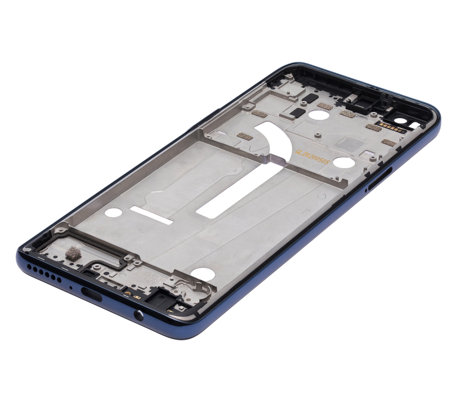 Mid-Frame Housing For Motorola One 5G (XT2075 / 2020) / One 5G Ace (XT2113 / 2021) (Oxford Blue) replacement part for compatible Motorola phone, SKU 107082025525, product image 3