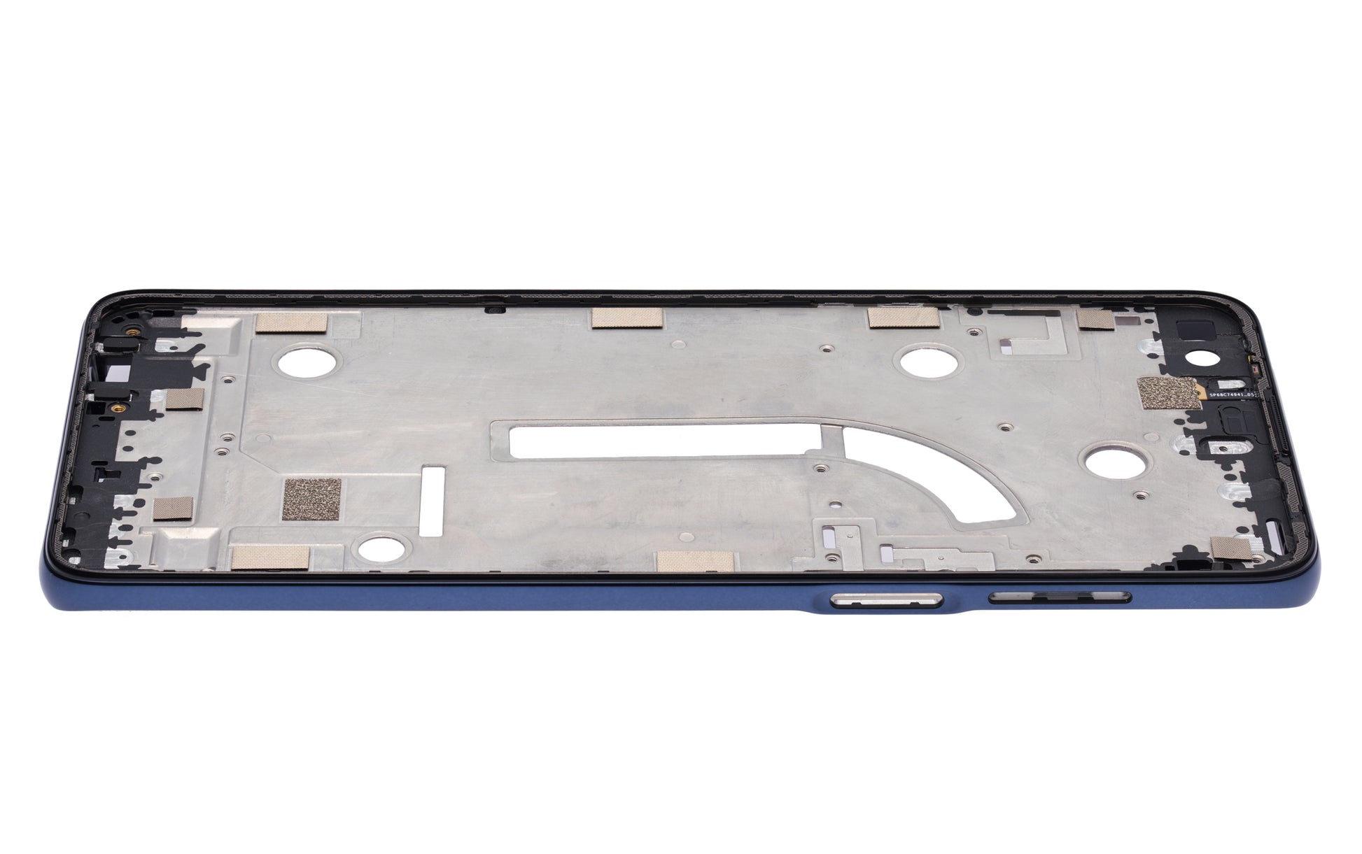 Mid-Frame Housing For Motorola One 5G (XT2075 / 2020) / One 5G Ace (XT2113 / 2021) (Oxford Blue) replacement part for compatible Motorola phone, SKU 107082025525, product image 5
