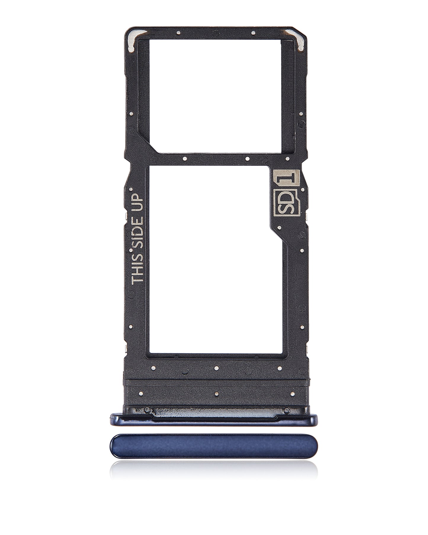 Single Sim Card Tray For Motorola One 5G (XT2113 / 2020) (Oxford Blue) replacement part for compatible Motorola phone, SKU 107082025528, product image 2