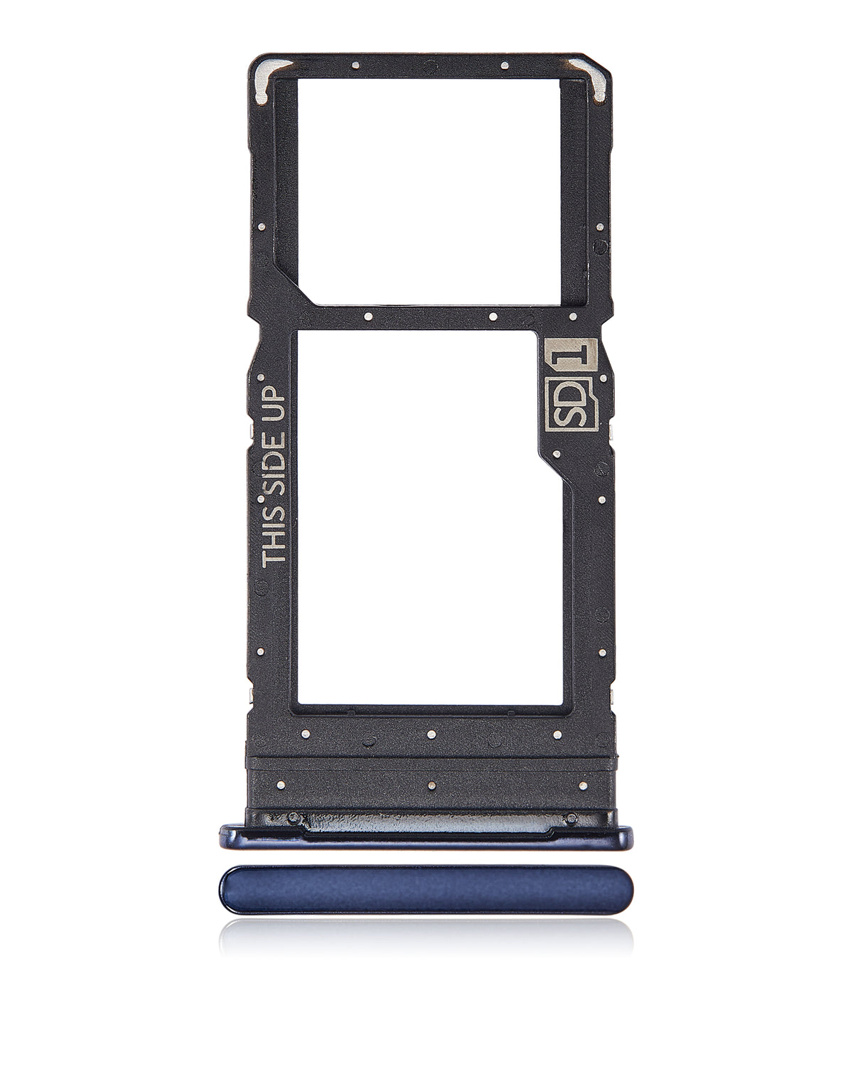 Single Sim Card Tray For Motorola One 5G (XT2113 / 2020) (Oxford Blue) - Motorola replacement part - product image 2 - SKU 107082025528
