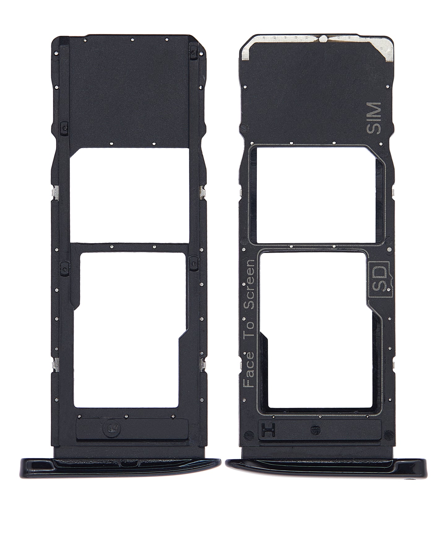 Single Sim Card Tray For Motorola Moto G7 (XT1962 / 2019) / Moto G7 Plus (XT1965-2 / 2019) (Deep Indigo / Blue) | compatible mobile phone replacement part | SKU 107082025575 | product image 2