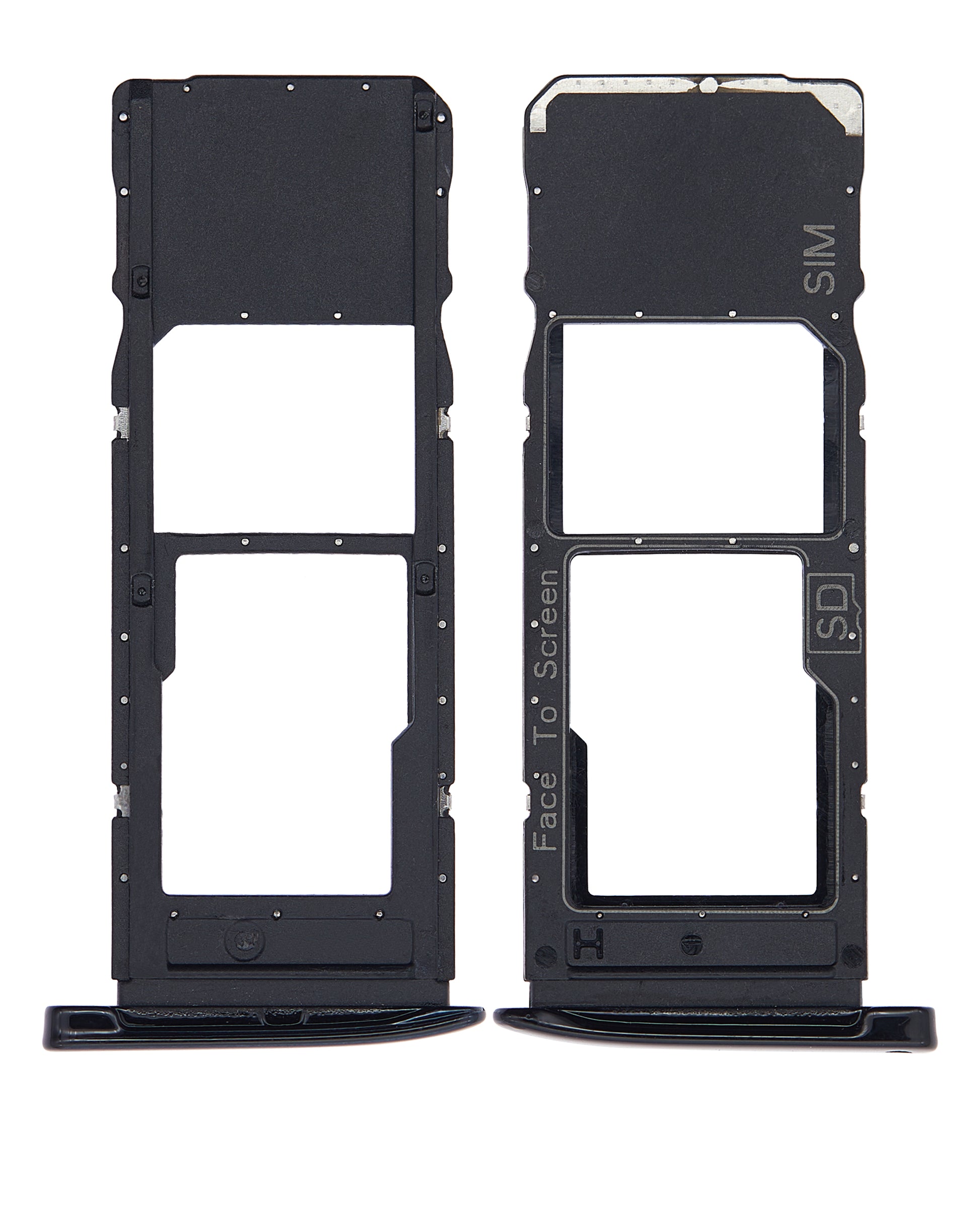 Single Sim Card Tray For Motorola Moto G7 (XT1962 / 2019) / Moto G7 Plus (XT1965-2 / 2019) (Deep Indigo / Blue) | compatible mobile phone replacement part | SKU 107082025575 | product image 2