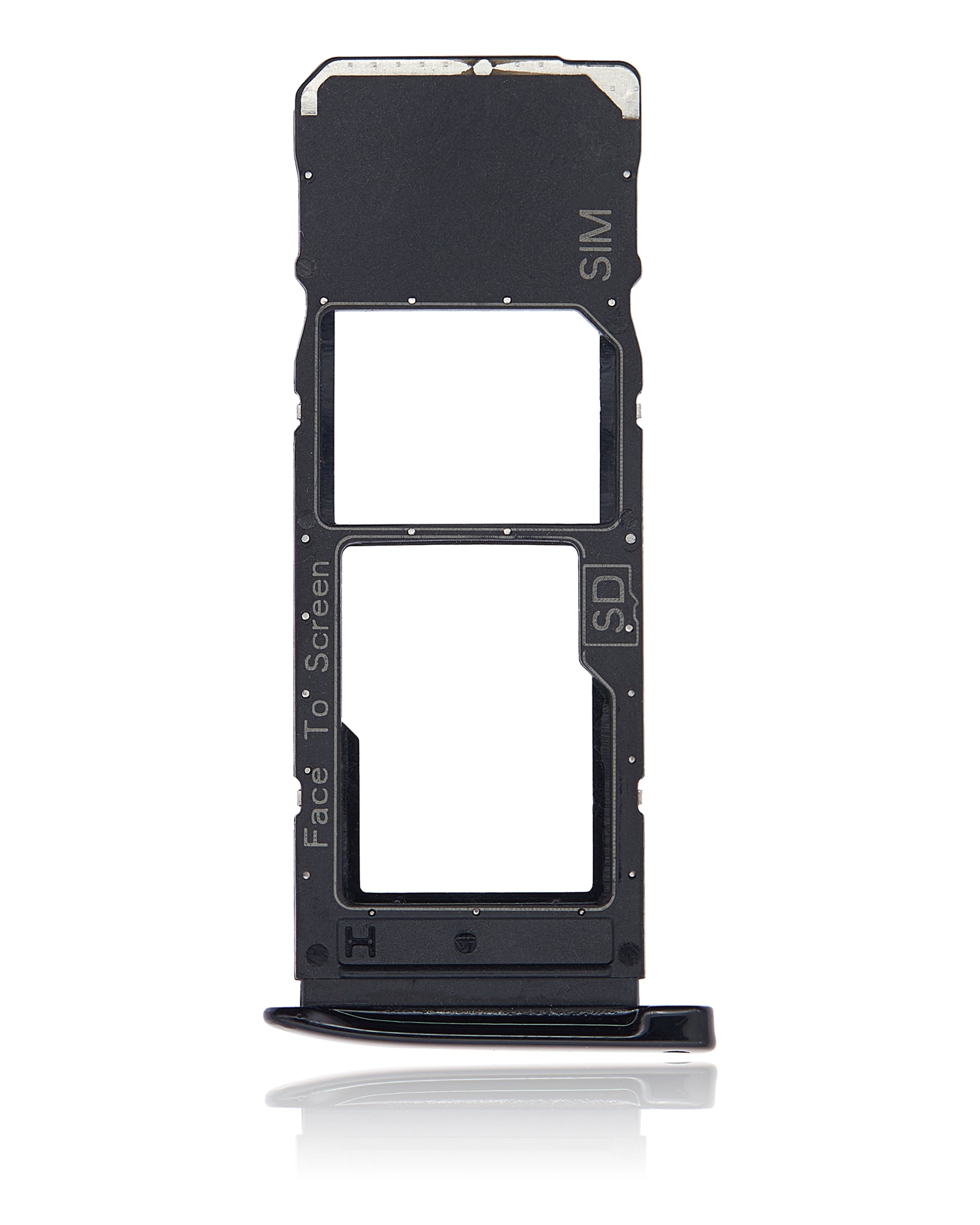 Single Sim Card Tray For Motorola Moto G7 (XT1962 / 2019) / Moto G7 Plus (XT1965-2 / 2019) (Deep Indigo / Blue) | compatible mobile phone replacement part | SKU 107082025575 | product image 3